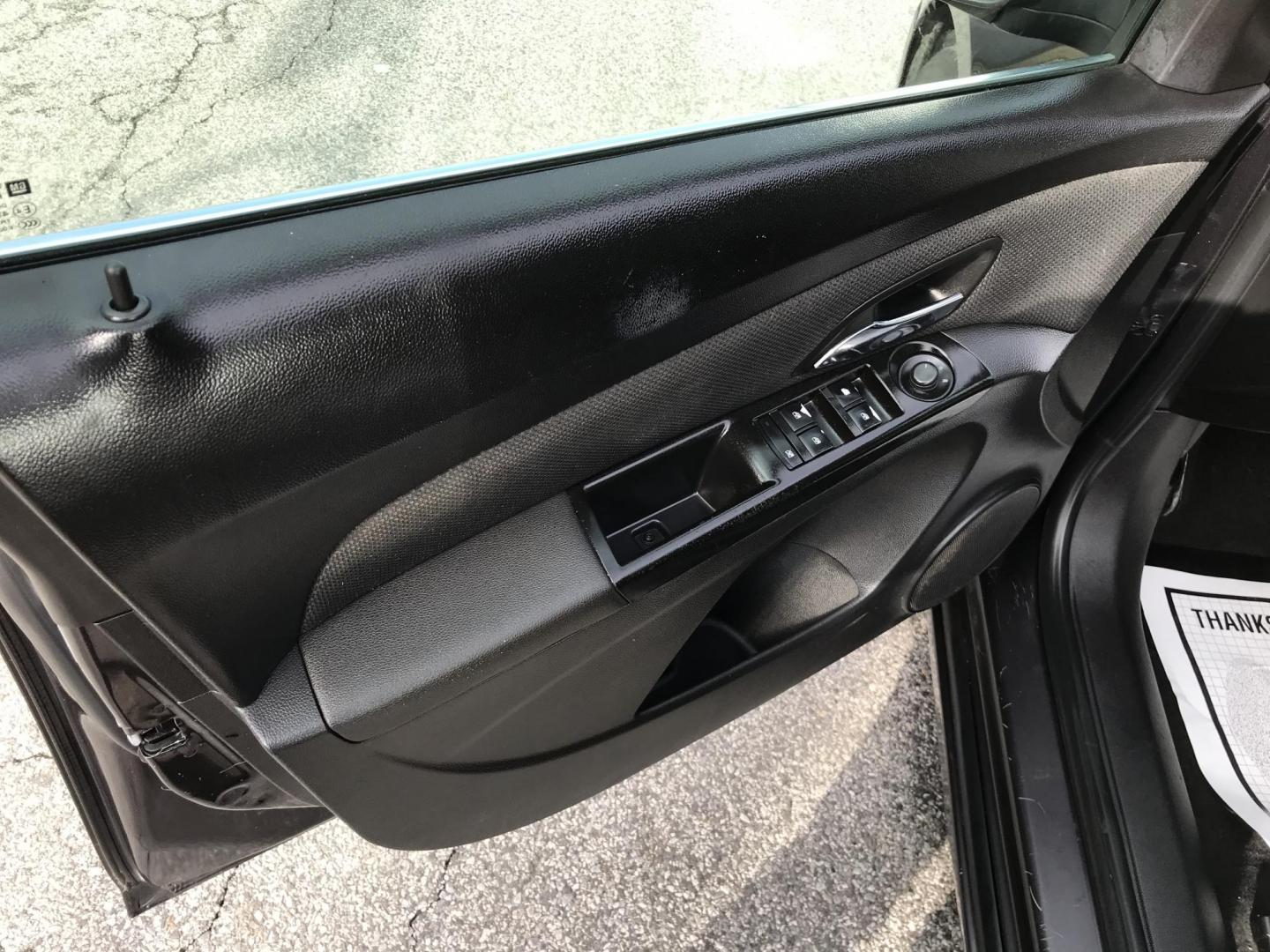 2014 Gray /Black Chevrolet Cruze 1LT Auto (1G1PC5SB7E7) with an 1.4L L4 DOHC 16V TURBO engine, 6-Speed Automatic transmission, located at 577 Chester Pike, Prospect Park, PA, 19076, (610) 237-1015, 39.886154, -75.302338 - Photo#9