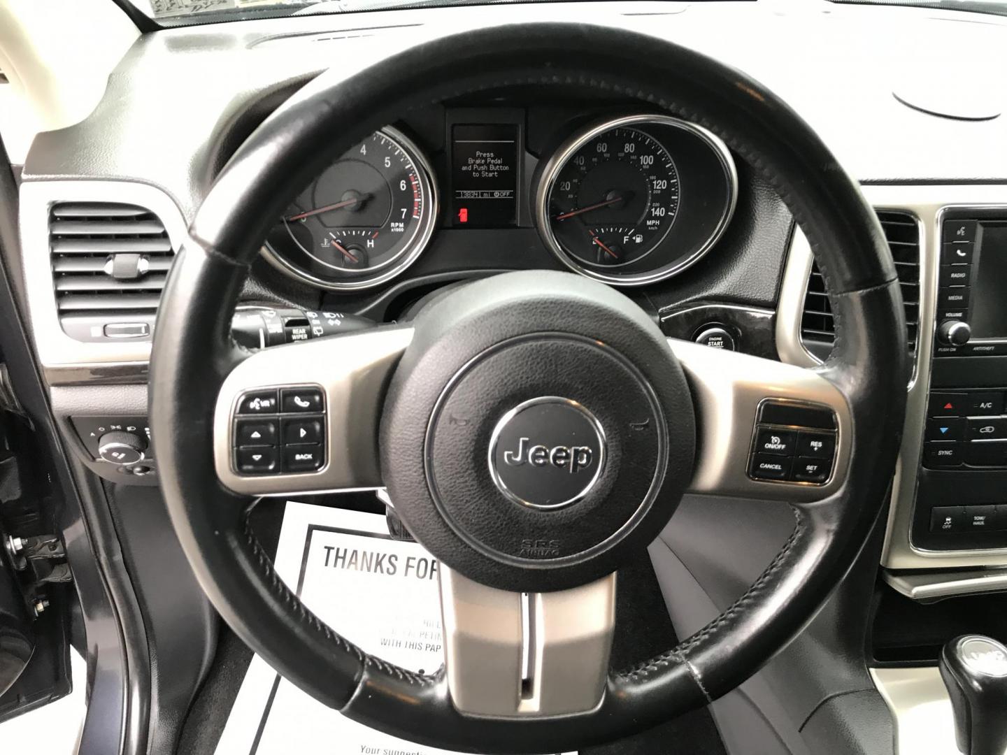 2013 Black /Black Jeep Grand Cherokee Laredo 4WD (1C4RJFAT5DC) with an 5.7L V8 OHV 16V engine, 5-Speed Automatic transmission, located at 577 Chester Pike, Prospect Park, PA, 19076, (610) 237-1015, 39.886154, -75.302338 - 2013 Jeep Grand Cherokee Laredo: Backup camera, 5.7 HEMI engine, 4x4, trailer hitch, leather seats, new PA inspection, runs LIKE NEW! This vehicle comes inspected and has been given a bumper to bumper safety check. It is very clean, reliable, and well maintained. We offer a unique pay plan that i - Photo#11
