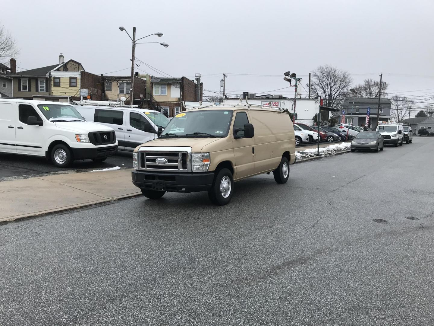 2014 Ford E-Series Van E-250 (1FTNE2EW9ED) with an 4.6L V8 SOHC 16V engine, 4-Speed Automatic transmission, located at 577 Chester Pike, Prospect Park, PA, 19076, (610) 237-1015, 39.886154, -75.302338 - 2014 Ford Econoline E250 Cargo Van: Ladder racks, shelving, no side or rear windows, new PA inspection, FLEET MAINTAINED! This vehicle comes inspected and has been given a bumper to bumper safety check. It is very clean, reliable, and well maintained. We offer a unique pay plan that is known for - Photo#1