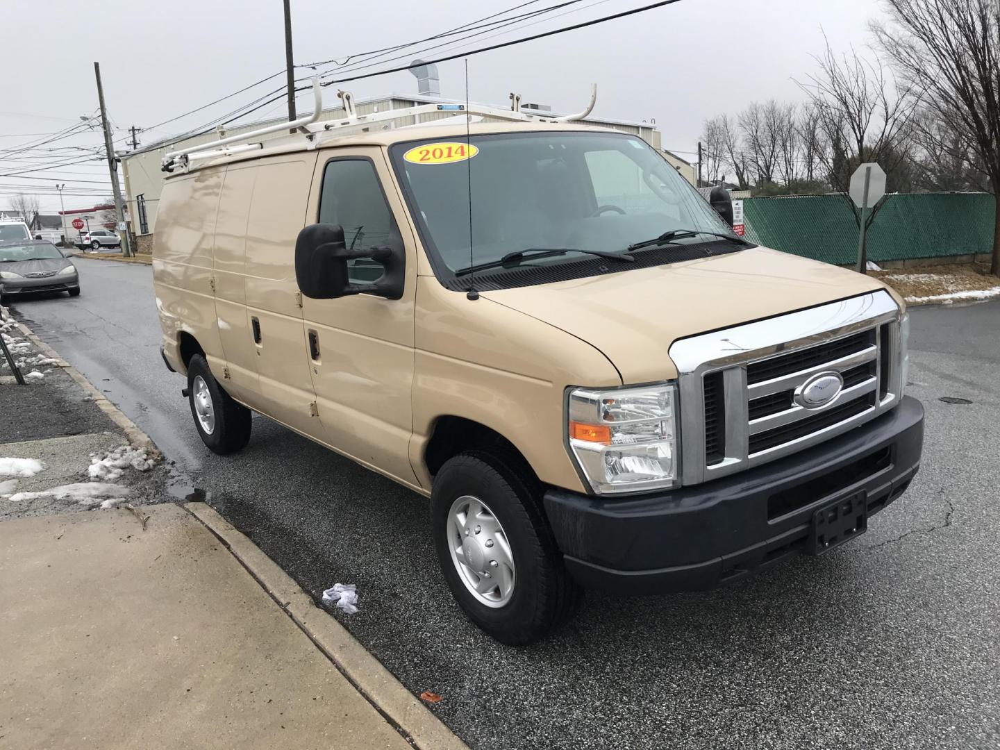 2014 Ford E-Series Van E-250 (1FTNE2EW9ED) with an 4.6L V8 SOHC 16V engine, 4-Speed Automatic transmission, located at 577 Chester Pike, Prospect Park, PA, 19076, (610) 237-1015, 39.886154, -75.302338 - 2014 Ford Econoline E250 Cargo Van: Ladder racks, shelving, no side or rear windows, new PA inspection, FLEET MAINTAINED! This vehicle comes inspected and has been given a bumper to bumper safety check. It is very clean, reliable, and well maintained. We offer a unique pay plan that is known for - Photo#3