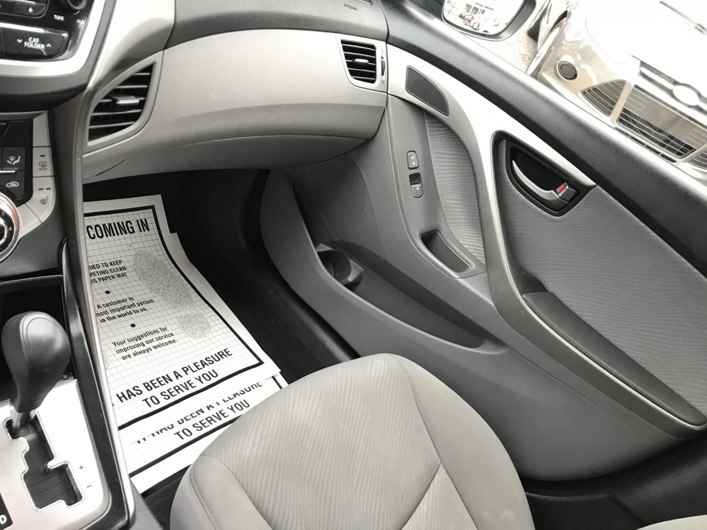 2013 Black /Gray Hyundai Elantra GLS A/T (KMHDH4AEXDU) with an 1.8L L4 DOHC 16V engine, 6-Speed Automatic transmission, located at 577 Chester Pike, Prospect Park, PA, 19076, (610) 237-1015, 39.886154, -75.302338 - Photo#14