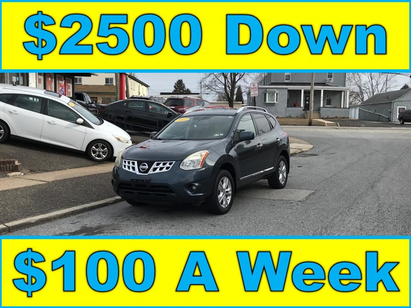 2013 Blue /Black Nissan Rogue S AWD (JN8AS5MV6DW) with an 2.5L L4 DOHC 16V engine, Continuously Variable Transmission transmission, located at 577 Chester Pike, Prospect Park, PA, 19076, (610) 237-1015, 39.886154, -75.302338 - 2013 Nissan Rogue S: Only 107k miles, AWD, navigation system, backup camera, sunroof, new PA inspection, runs EXCELLENT! This vehicle comes inspected and has been given a bumper to bumper safety check. It is very clean, reliable, and well maintained. We offer a unique pay plan that is known for b - Photo#0