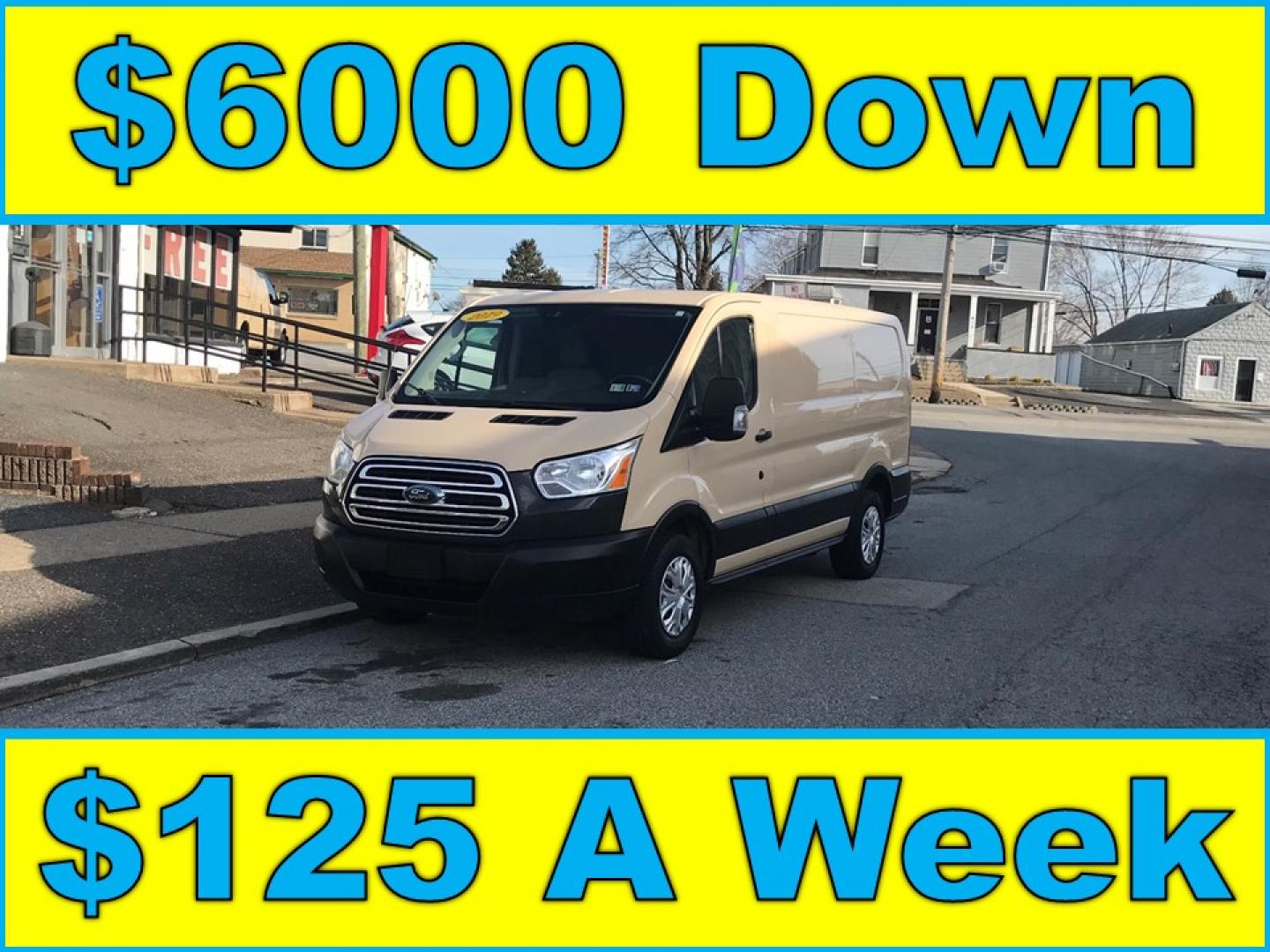 2019 Tan /Gray Ford Transit 150 Van Low Roof w/Sliding Pass. 130-in. WB (1FTYE1YM1KK) with an 3.7L V6 DOHC 24V engine, 6A transmission, located at 577 Chester Pike, Prospect Park, PA, 19076, (610) 237-1015, 39.886154, -75.302338 - 2019 Ford Transit 150 Low Roof: Multiple pieces of shelving, backup camera, fully metal body, partition, FLEET MAINTAINED, looks and runs LIKE NEW! This vehicle comes inspected and has been given a bumper to bumper safety check. It is very clean, reliable, and well maintained. We offer a unique p - Photo#0