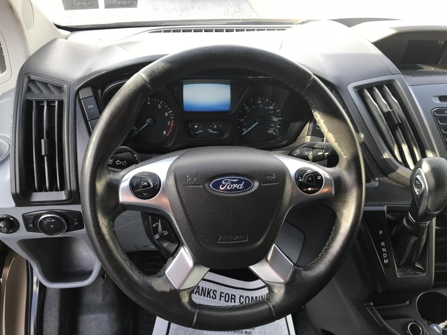 2019 Tan /Gray Ford Transit 150 Van Low Roof w/Sliding Pass. 130-in. WB (1FTYE1YM1KK) with an 3.7L V6 DOHC 24V engine, 6A transmission, located at 577 Chester Pike, Prospect Park, PA, 19076, (610) 237-1015, 39.886154, -75.302338 - 2019 Ford Transit 150 Low Roof: Multiple pieces of shelving, backup camera, fully metal body, partition, FLEET MAINTAINED, looks and runs LIKE NEW! This vehicle comes inspected and has been given a bumper to bumper safety check. It is very clean, reliable, and well maintained. We offer a unique p - Photo#10