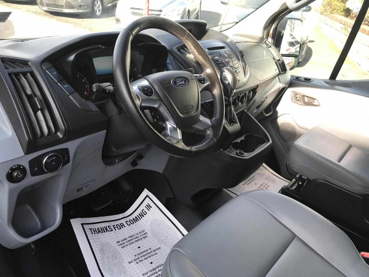 2019 Tan /Gray Ford Transit 150 Van Low Roof w/Sliding Pass. 130-in. WB (1FTYE1YM1KK) with an 3.7L V6 DOHC 24V engine, 6A transmission, located at 577 Chester Pike, Prospect Park, PA, 19076, (610) 237-1015, 39.886154, -75.302338 - 2019 Ford Transit 150 Low Roof: Multiple pieces of shelving, backup camera, fully metal body, partition, FLEET MAINTAINED, looks and runs LIKE NEW! This vehicle comes inspected and has been given a bumper to bumper safety check. It is very clean, reliable, and well maintained. We offer a unique p - Photo#12