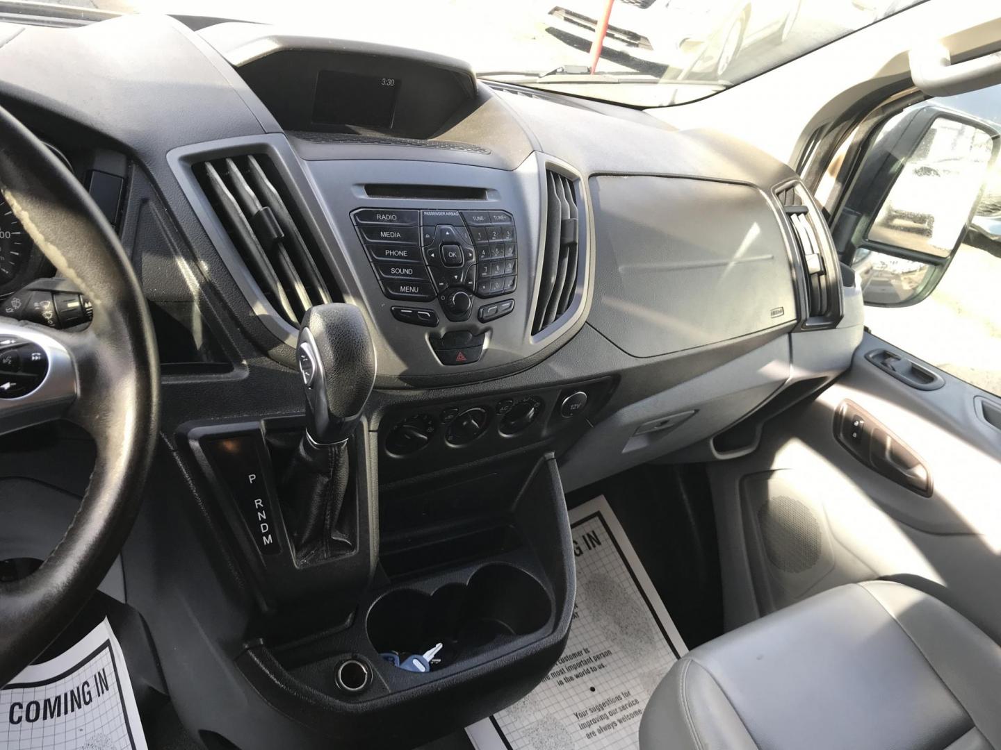2019 Tan /Gray Ford Transit 150 Van Low Roof w/Sliding Pass. 130-in. WB (1FTYE1YM1KK) with an 3.7L V6 DOHC 24V engine, 6A transmission, located at 577 Chester Pike, Prospect Park, PA, 19076, (610) 237-1015, 39.886154, -75.302338 - 2019 Ford Transit 150 Low Roof: Multiple pieces of shelving, backup camera, fully metal body, partition, FLEET MAINTAINED, looks and runs LIKE NEW! This vehicle comes inspected and has been given a bumper to bumper safety check. It is very clean, reliable, and well maintained. We offer a unique p - Photo#14