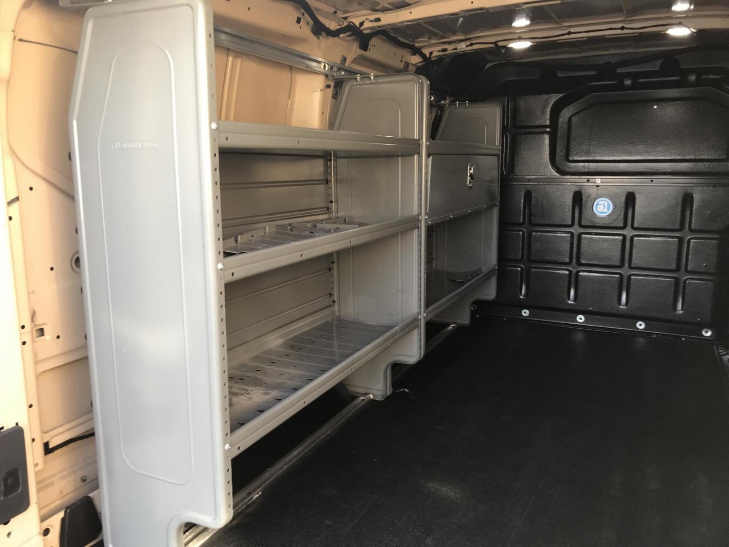 2019 Tan /Gray Ford Transit 150 Van Low Roof w/Sliding Pass. 130-in. WB (1FTYE1YM1KK) with an 3.7L V6 DOHC 24V engine, 6A transmission, located at 577 Chester Pike, Prospect Park, PA, 19076, (610) 237-1015, 39.886154, -75.302338 - 2019 Ford Transit 150 Low Roof: Multiple pieces of shelving, backup camera, fully metal body, partition, FLEET MAINTAINED, looks and runs LIKE NEW! This vehicle comes inspected and has been given a bumper to bumper safety check. It is very clean, reliable, and well maintained. We offer a unique p - Photo#17