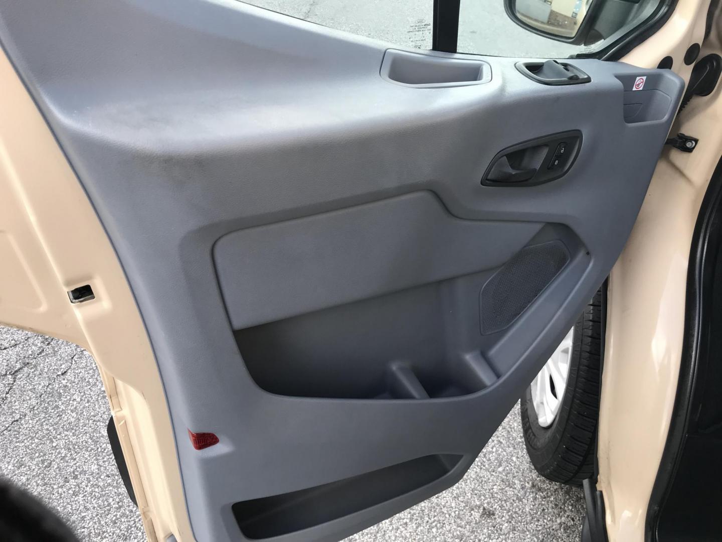 2019 Tan /Gray Ford Transit 150 Van Low Roof w/Sliding Pass. 130-in. WB (1FTYE1YM1KK) with an 3.7L V6 DOHC 24V engine, 6A transmission, located at 577 Chester Pike, Prospect Park, PA, 19076, (610) 237-1015, 39.886154, -75.302338 - 2019 Ford Transit 150 Low Roof: Multiple pieces of shelving, backup camera, fully metal body, partition, FLEET MAINTAINED, looks and runs LIKE NEW! This vehicle comes inspected and has been given a bumper to bumper safety check. It is very clean, reliable, and well maintained. We offer a unique p - Photo#8
