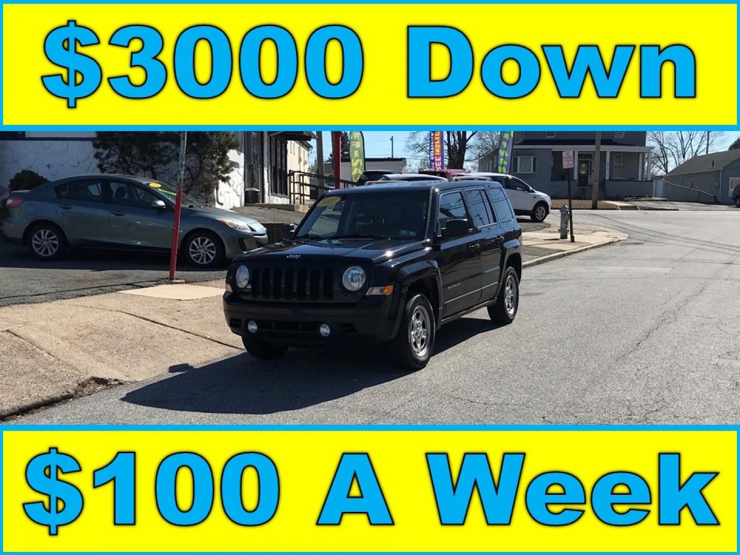 2017 Black /Black Jeep Patriot Sport 4WD (1C4NJRBB3HD) with an 2.4L L4 DOHC 16V engine, Automatic transmission, located at 577 Chester Pike, Prospect Park, PA, 19076, (610) 237-1015, 39.886154, -75.302338 - 2017 Jeep Patriot Sport: 4x4, great on gas, new PA inspection, SUPER CLEAN, runs LIKE NEW! This vehicle comes inspected and has been given a bumper to bumper safety check. It is very clean, reliable, and well maintained. We offer a unique pay plan that is known for being the easiest and fastest f - Photo#0