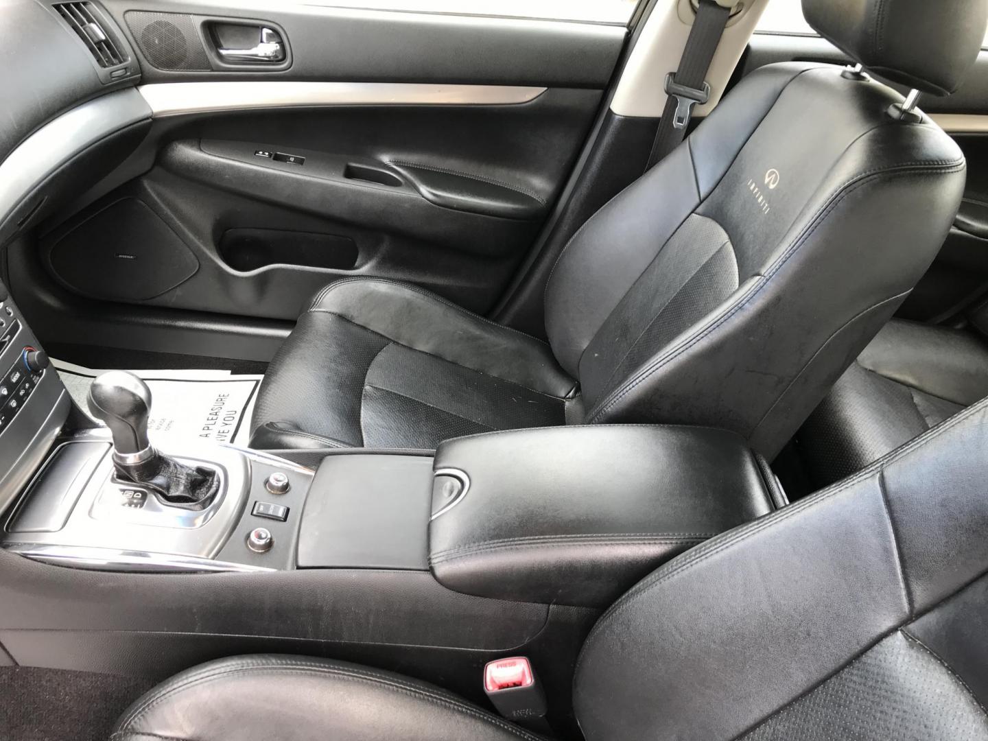 2010 Gray /Black Infiniti G Sedan G37x AWD (JN1CV6AR6AM) with an 3.7L V6 DOHC 24V engine, 5-Speed Automatic transmission, located at 577 Chester Pike, Prospect Park, PA, 19076, (610) 237-1015, 39.886154, -75.302338 - 2010 Infiniti G37: AWD, navigation system, backup camera, sunroof, SUPER CLEAN, runs LIKE NEW! This vehicle comes inspected and has been given a bumper to bumper safety check. It is very clean, reliable, and well maintained. We offer a unique pay plan that is known for being the easiest and faste - Photo#11
