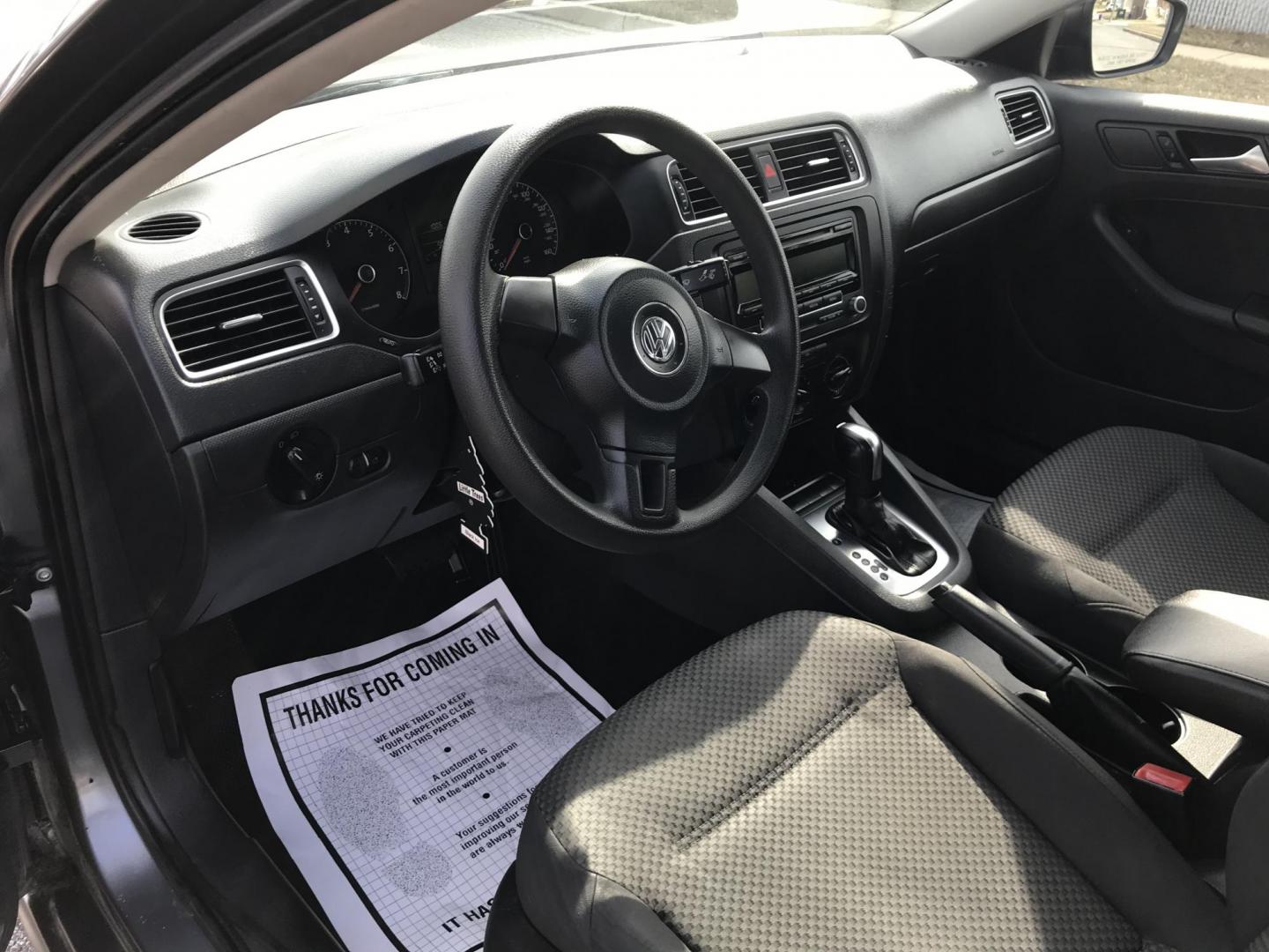 2013 Gray /Black Volkswagen Jetta S (3VW2K7AJ3DM) with an 2.0L L4 DOHC 20V engine, Automatic transmission, located at 577 Chester Pike, Prospect Park, PA, 19076, (610) 237-1015, 39.886154, -75.302338 - 2013 Volkswagen Jetta: Only 90k miles, great on gas, new PA inspection, runs LIKE NEW! This vehicle comes inspected and has been given a bumper to bumper safety check. It is very clean, reliable, and well maintained. We offer a unique pay plan that is known for being the easiest and fastest finan - Photo#11