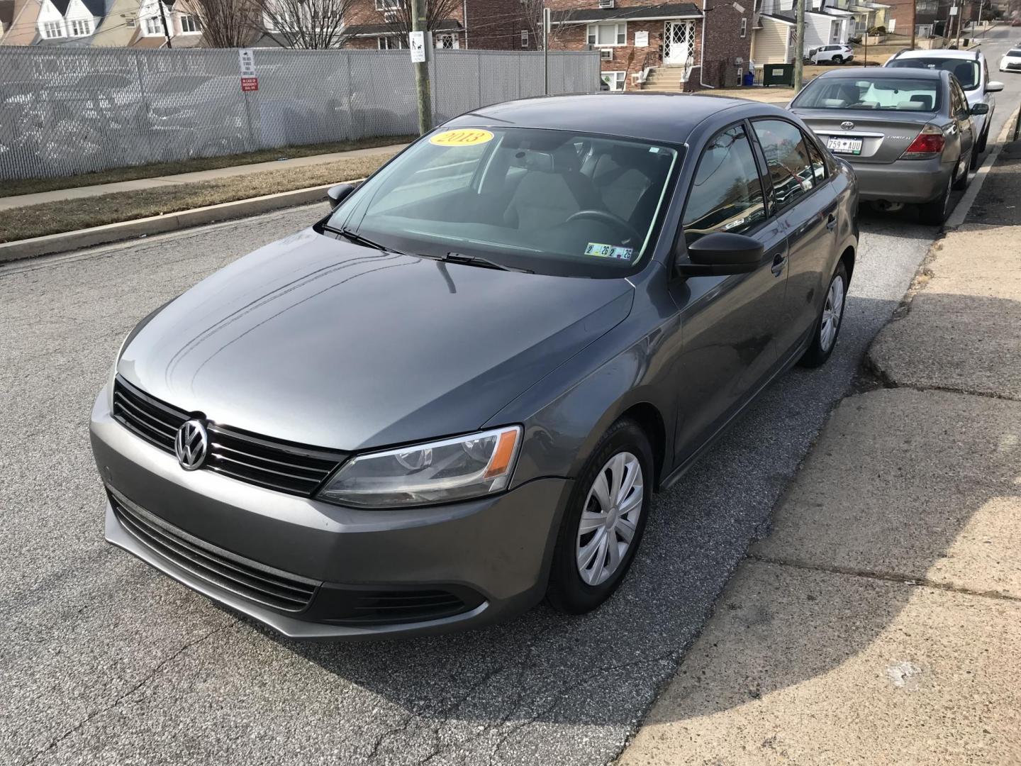 2013 Gray /Black Volkswagen Jetta S (3VW2K7AJ3DM) with an 2.0L L4 DOHC 20V engine, Automatic transmission, located at 577 Chester Pike, Prospect Park, PA, 19076, (610) 237-1015, 39.886154, -75.302338 - 2013 Volkswagen Jetta: Only 90k miles, great on gas, new PA inspection, runs LIKE NEW! This vehicle comes inspected and has been given a bumper to bumper safety check. It is very clean, reliable, and well maintained. We offer a unique pay plan that is known for being the easiest and fastest finan - Photo#5