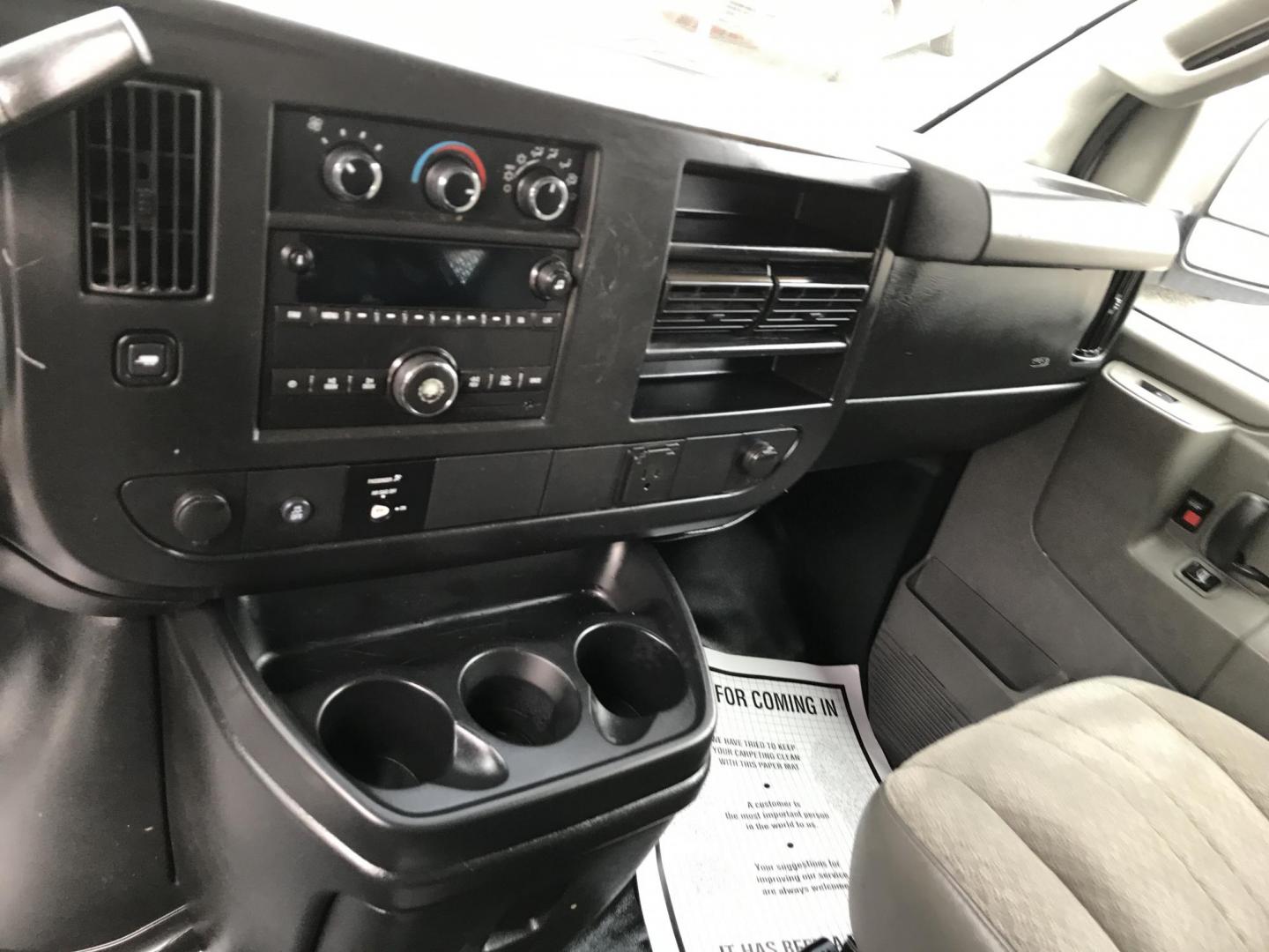 2017 White /Gray Chevrolet Express 2500 Cargo (1GCWGAFF2H1) with an 4.8L V8 FFV engine, 6A transmission, located at 577 Chester Pike, Prospect Park, PA, 19076, (610) 237-1015, 39.886154, -75.302338 - 2017 Chevrolet Express 2500 Cargo Van: Ladder racks, shelving, partition, cages over windows, new PA inspection, FLEET MAINTAINED, runs LIKE NEW! This vehicle comes inspected and has been given a bumper to bumper safety check. It is very clean, reliable, and well maintained. We offer a unique pay - Photo#13