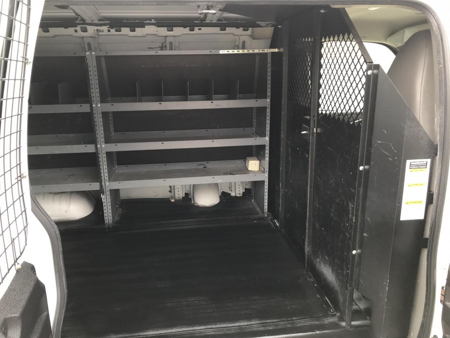 2017 White /Gray Chevrolet Express 2500 Cargo (1GCWGAFF2H1) with an 4.8L V8 FFV engine, 6A transmission, located at 577 Chester Pike, Prospect Park, PA, 19076, (610) 237-1015, 39.886154, -75.302338 - 2017 Chevrolet Express 2500 Cargo Van: Ladder racks, shelving, partition, cages over windows, new PA inspection, FLEET MAINTAINED, runs LIKE NEW! This vehicle comes inspected and has been given a bumper to bumper safety check. It is very clean, reliable, and well maintained. We offer a unique pay - Photo#17