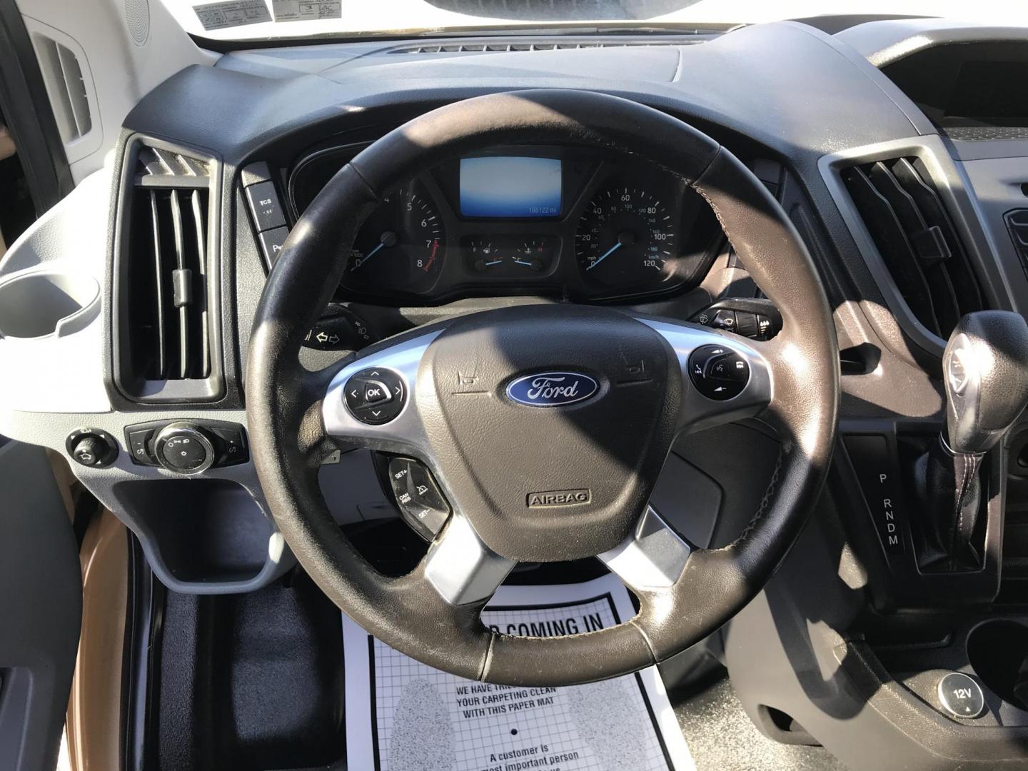2019 Tan /Gray Ford Transit 150 Van Low Roof w/Sliding Pass. 130-in. WB (1FTYE1YM4KK) with an 3.7L V6 DOHC 24V engine, 6A transmission, located at 577 Chester Pike, Prospect Park, PA, 19076, (610) 237-1015, 39.886154, -75.302338 - Photo#12