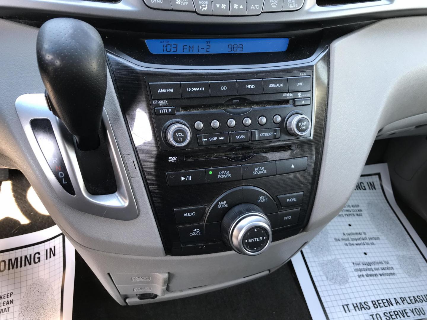 2012 Blue /Gray Honda Odyssey Touring (5FNRL5H9XCB) with an 3.5L V6 SOHC 24V engine, 5-Speed Automatic transmission, located at 577 Chester Pike, Prospect Park, PA, 19076, (610) 237-1015, 39.886154, -75.302338 - Photo#15