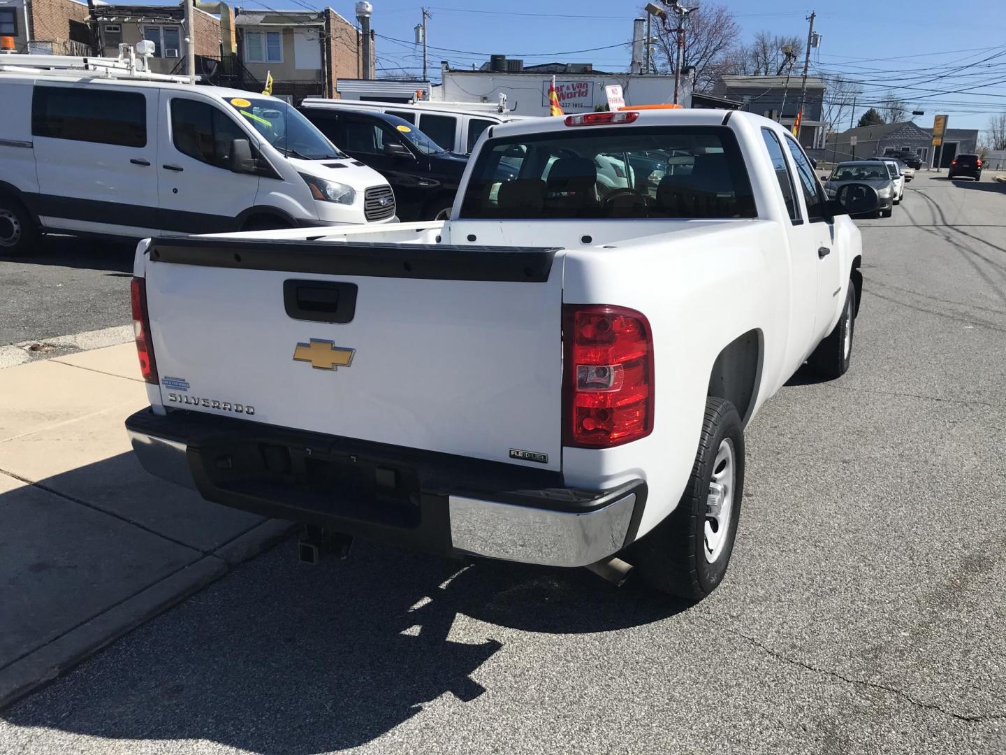 2012 White /Gray Chevrolet Silverado 1500 Work Truck Ext. Cab (1GCRCPEAXCZ) with an 4.8L V8 OHV 16V engine, 4-Speed Automatic transmission, located at 577 Chester Pike, Prospect Park, PA, 19076, (610) 237-1015, 39.886154, -75.302338 - 2012 Chevrolet Silverado: Extended Cab (3-Door), trailer hitch, new PA inspection, SUPER CLEAN, runs LIKE NEW! This vehicle comes inspected and has been given a bumper to bumper safety check. It is very clean, reliable, and well maintained. We offer a unique pay plan that is known for being the e - Photo#6