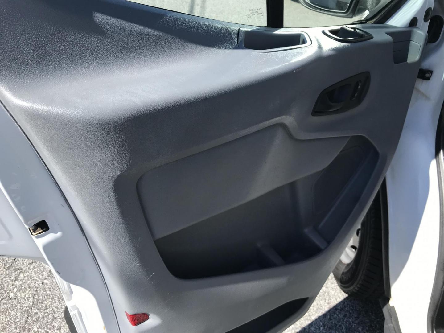 2017 White /Gray Ford Transit 150 Van Low Roof 60/40 Pass. 130-in. WB (1FTYE1ZMXHK) with an 3.7L V6 DOHC 24V engine, 6A transmission, located at 577 Chester Pike, Prospect Park, PA, 19076, (610) 237-1015, 39.886154, -75.302338 - 2017 Ford Transit 150: Ladder racks, multiple pieces of shelving, no side or rear windows, backup camera, FLEET MAINTAINED, runs LIKE NEW! This vehicle comes inspected and has been given a bumper to bumper safety check. It is very clean, reliable, and well maintained. We offer a unique pay plan t - Photo#8