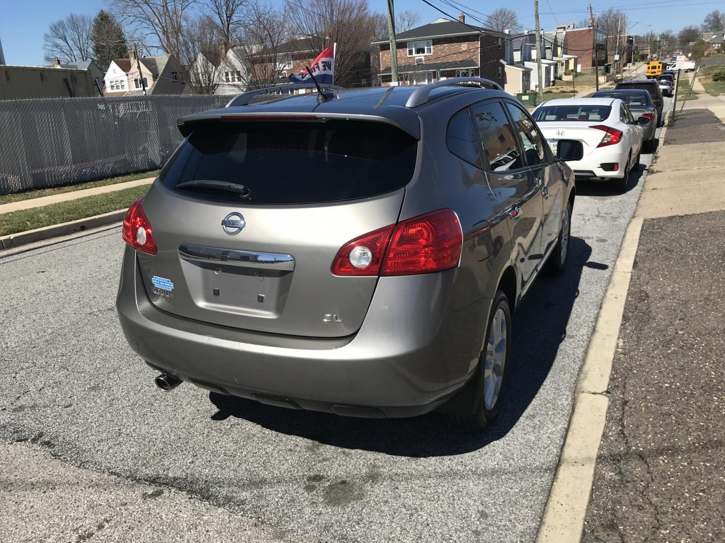 2012 Gray /Black Nissan Rogue S FWD Krom Edition (JN8AS5MTXCW) with an 2.5L L4 DOHC 16V engine, Continuously Variable Transmission transmission, located at 577 Chester Pike, Prospect Park, PA, 19076, (610) 237-1015, 39.886154, -75.302338 - 2012 Nissan Rogue: Navigation System, sunroof, backup camera, new PA inspection, runs LIKE NEW! This vehicle comes inspected and has been given a bumper to bumper safety check. It is very clean, reliable, and well maintained. We offer a unique pay plan that is known for being the easiest and fast - Photo#4
