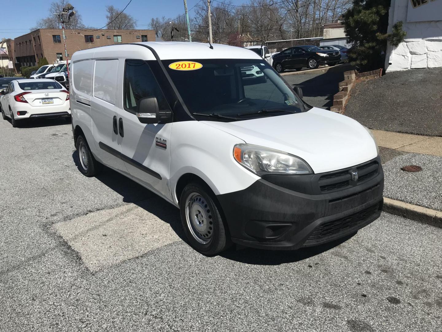 2017 White /Gray RAM ProMaster City Wagon (ZFBERFAB5H6) with an 2.4L L4 engine, 9A transmission, located at 577 Chester Pike, Prospect Park, PA, 19076, (610) 237-1015, 39.886154, -75.302338 - 2017 Ram Promaster City: No side or rear windows, backup camera, great on gas, new PA inspection, FLEET MAINTAINED, runs LIKE NEW! This vehicle comes inspected and has been given a bumper to bumper safety check. It is very clean, reliable, and well maintained. We offer a unique pay plan that is k - Photo#3