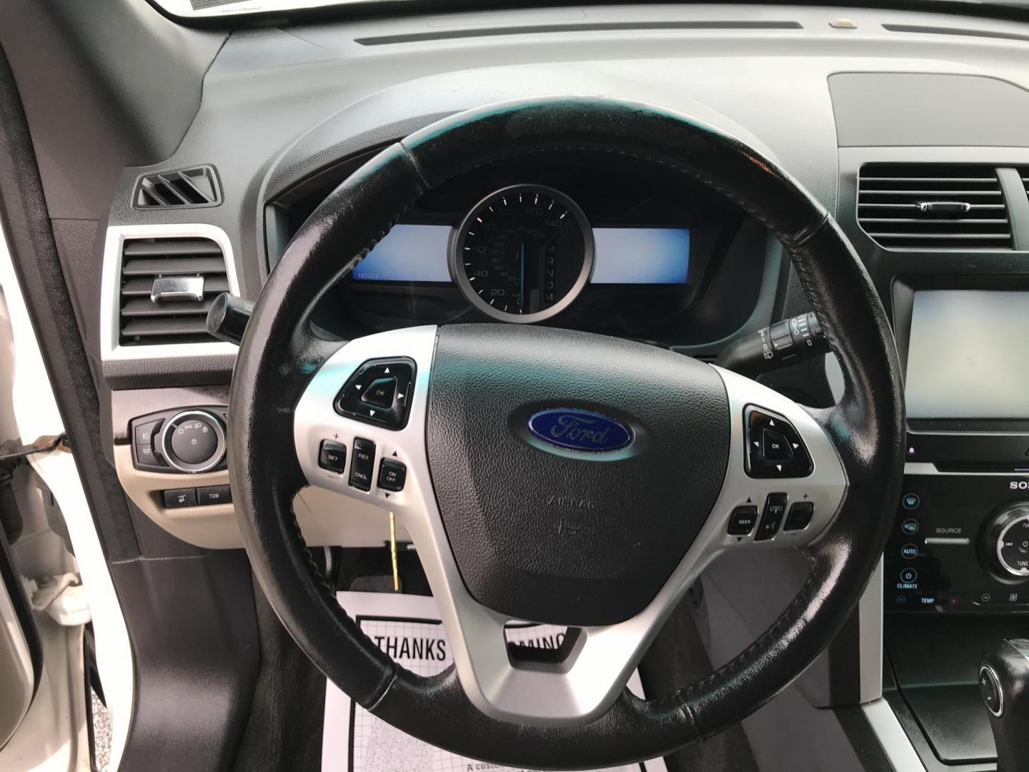 2014 White /Tan Ford Explorer Limited 4WD (1FM5K8F86EG) with an 3.5L V6 DOHC 24V engine, 6-Speed Automatic transmission, located at 577 Chester Pike, Prospect Park, PA, 19076, (610) 237-1015, 39.886154, -75.302338 - 2014 Ford Explorer LIMITED: Navigation system, backup camera, sunroof, 3rd row seating, 4x4, SUPER CLEAN, runs LIKE NEW! This vehicle comes inspected and has been given a bumper to bumper safety check. It is very clean, reliable, and well maintained. We offer a unique pay plan that is known for b - Photo#15