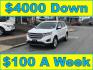 2015 White /Black Ford Edge SEL AWD (2FMTK4J89FB) with an 3.5L V6 DOHC 24V engine, 6-Speed Automatic transmission, located at 577 Chester Pike, Prospect Park, PA, 19076, (610) 237-1015, 39.886154, -75.302338 - 2015 Ford Edge SEL: AWD, backup camera, new PA inspection, SUPER CLEAN, runs LIKE NEW! This vehicle comes inspected and has been given a bumper to bumper safety check. It is very clean, reliable, and well maintained. We offer a unique pay plan that is known for being the easiest and fastest finan - Photo#0