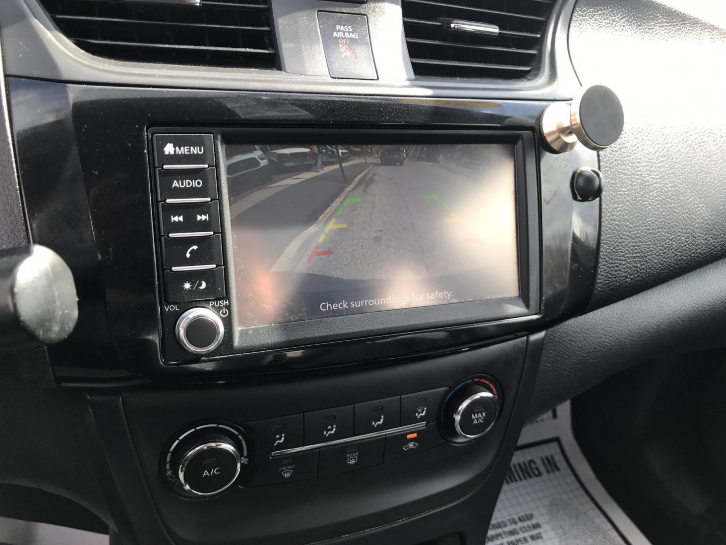 2019 Black Nissan Sentra S (3N1AB7AP6KY) with an 1.8L L4 SFI DOHC 16V engine, CVT transmission, located at 577 Chester Pike, Prospect Park, PA, 19076, (610) 237-1015, 39.886154, -75.302338 - Photo#14