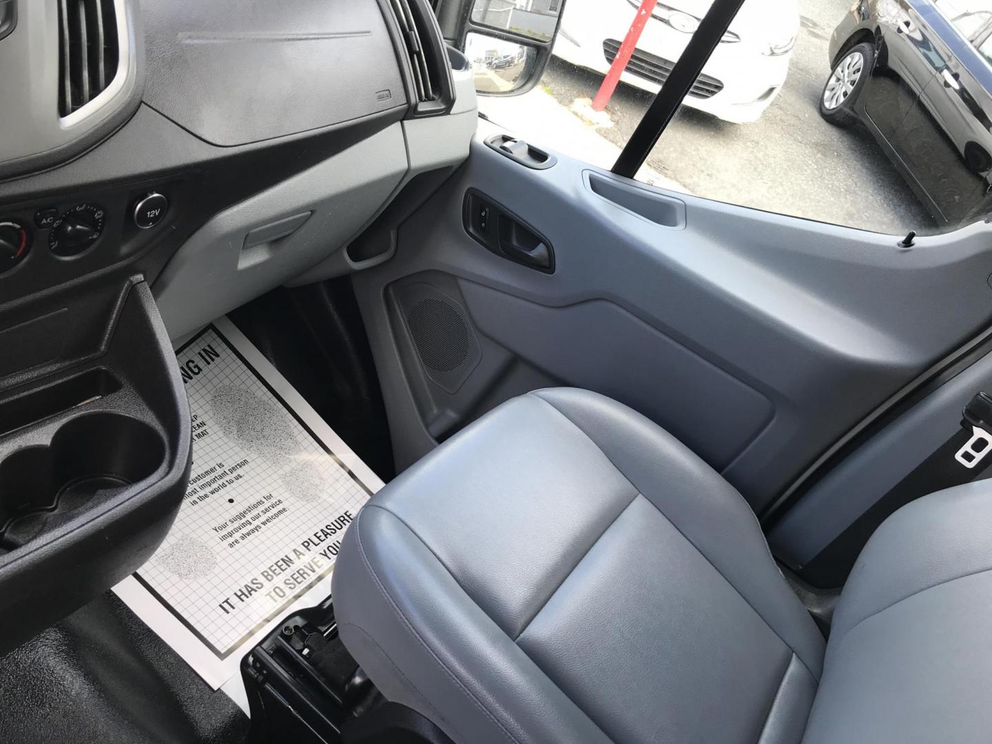 2017 White /Gray Ford Transit 250 Van Low Roof 60/40 Pass.130-in. WB (1FTYR1ZM2HK) with an 3.7L V6 DOHC 24V engine, 6A transmission, located at 577 Chester Pike, Prospect Park, PA, 19076, (610) 237-1015, 39.886154, -75.302338 - Photo#11