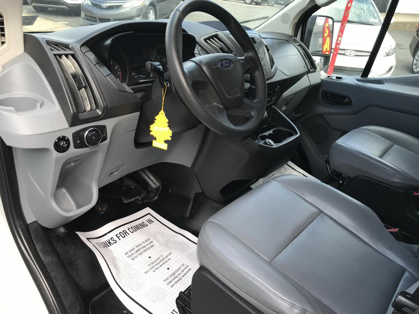 2017 White /Gray Ford Transit 250 Van Low Roof 60/40 Pass.130-in. WB (1FTYR1ZM2HK) with an 3.7L V6 DOHC 24V engine, 6A transmission, located at 577 Chester Pike, Prospect Park, PA, 19076, (610) 237-1015, 39.886154, -75.302338 - Photo#6