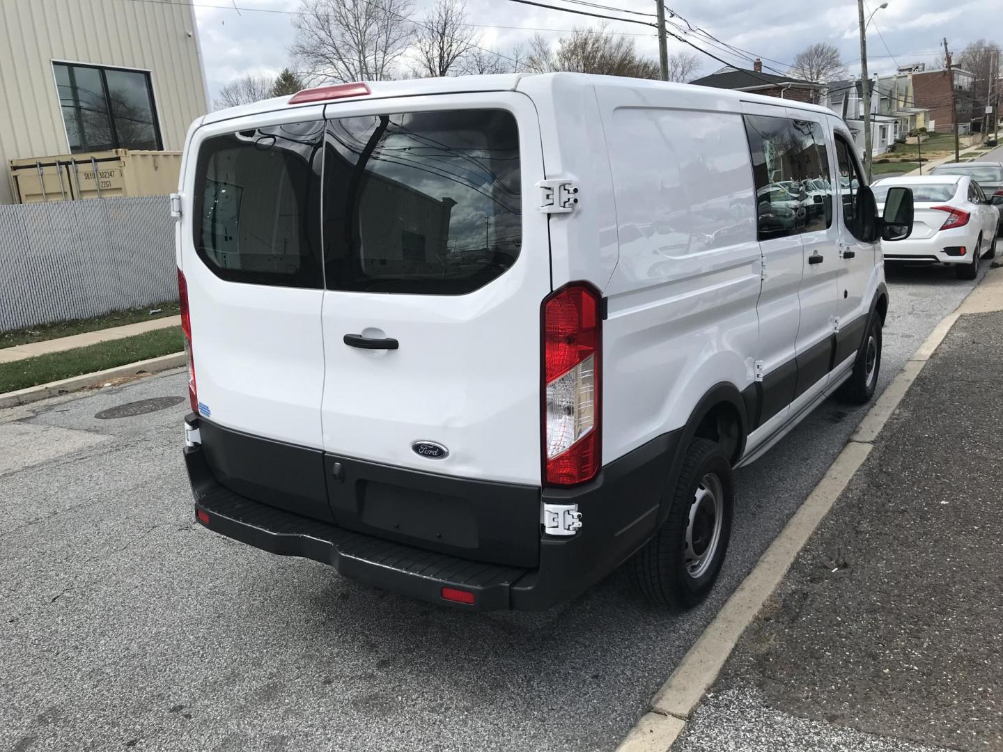 2017 White /Gray Ford Transit 250 Van Low Roof 60/40 Pass.130-in. WB (1FTYR1ZM8HK) with an 3.7L V6 DOHC 24V engine, 6A transmission, located at 577 Chester Pike, Prospect Park, PA, 19076, (610) 237-1015, 39.886154, -75.302338 - 2017 Ford Transit 250 Cargo Van: Only 139k miles, no shelving, backup camera, new PA inspection, FLEET MAINTAINED, runs LIKE NEW! This vehicle comes inspected and has been given a bumper to bumper safety check. It is very clean, reliable, and well maintained. We offer a unique pay plan that is kn - Photo#4