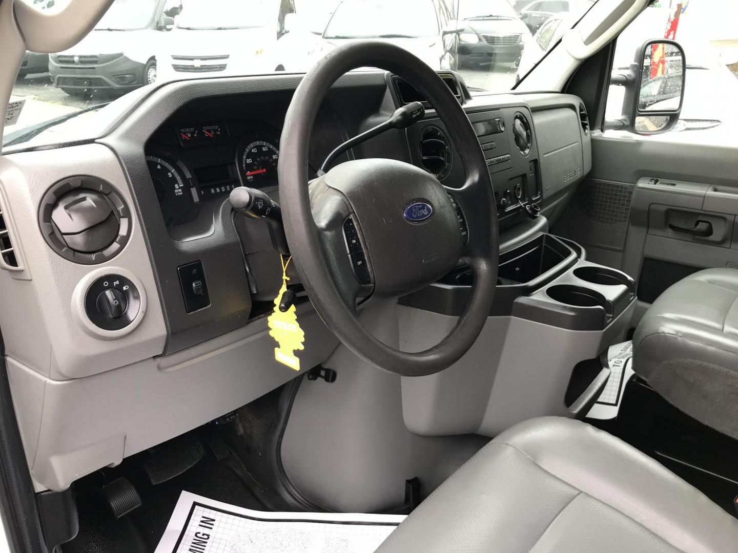2011 White Ford E-Series Van E-250 (1FTNE2EW1BD) with an 4.6L V8 SOHC 16V engine, 4-Speed Automatic transmission, located at 577 Chester Pike, Prospect Park, PA, 19076, (610) 237-1015, 39.886154, -75.302338 - Photo#12