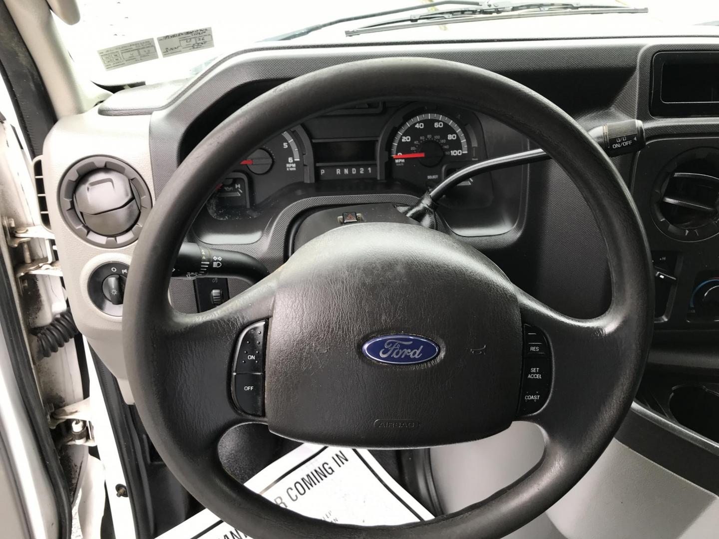 2011 White Ford E-Series Van E-250 (1FTNE2EW1BD) with an 4.6L V8 SOHC 16V engine, 4-Speed Automatic transmission, located at 577 Chester Pike, Prospect Park, PA, 19076, (610) 237-1015, 39.886154, -75.302338 - Photo#14