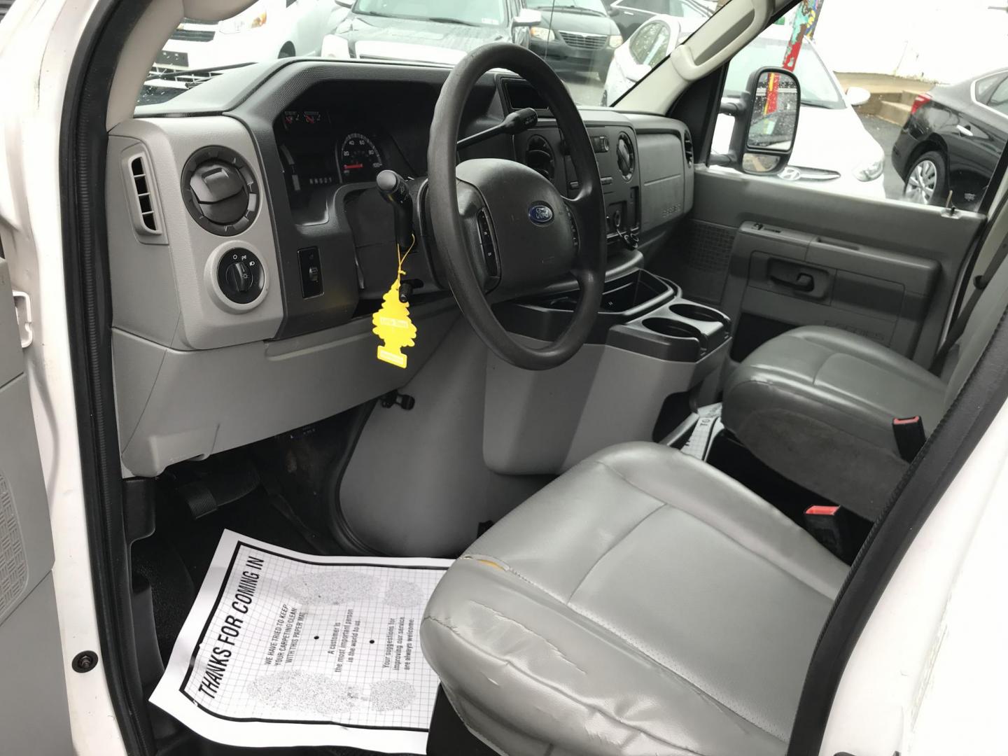 2011 White Ford E-Series Van E-250 (1FTNE2EW1BD) with an 4.6L V8 SOHC 16V engine, 4-Speed Automatic transmission, located at 577 Chester Pike, Prospect Park, PA, 19076, (610) 237-1015, 39.886154, -75.302338 - Photo#8