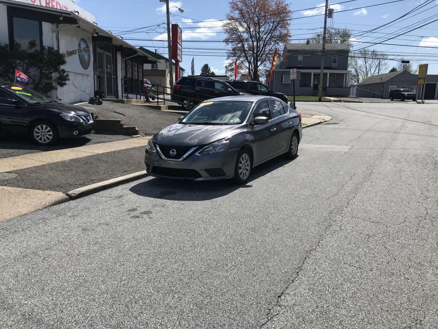 2017 Gray /Gray Nissan Sentra S (3N1AB7AP2HL) with an 1.8L L4 SFI DOHC 16V engine, Automatic transmission, located at 577 Chester Pike, Prospect Park, PA, 19076, (610) 237-1015, 39.886154, -75.302338 - 2017 Nissan Sentra: Backup camera, new PA inspection, great on gas, runs LIKE NEW! This vehicle comes inspected and has been given a bumper to bumper safety check. It is very clean, reliable, and well maintained. We offer a unique pay plan that is known for being the easiest and fastest financing - Photo#1