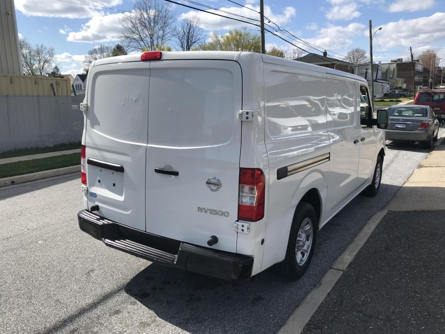 2020 White /Gray Nissan NV Cargo 1500 SV (1N6BF0KM6LN) with an 4.0L V6 engine, 5A transmission, located at 577 Chester Pike, Prospect Park, PA, 19076, (610) 237-1015, 39.886154, -75.302338 - 2020 Nissan NV 1500 Cargo Van: Shelving, backup camera, partition, no side or rear windows, new PA inspection, FLEET MAINTAINED, runs LIKE NEW! This vehicle comes inspected and has been given a bumper to bumper safety check. It is very clean, reliable, and well maintained. We offer a unique pay p - Photo#6