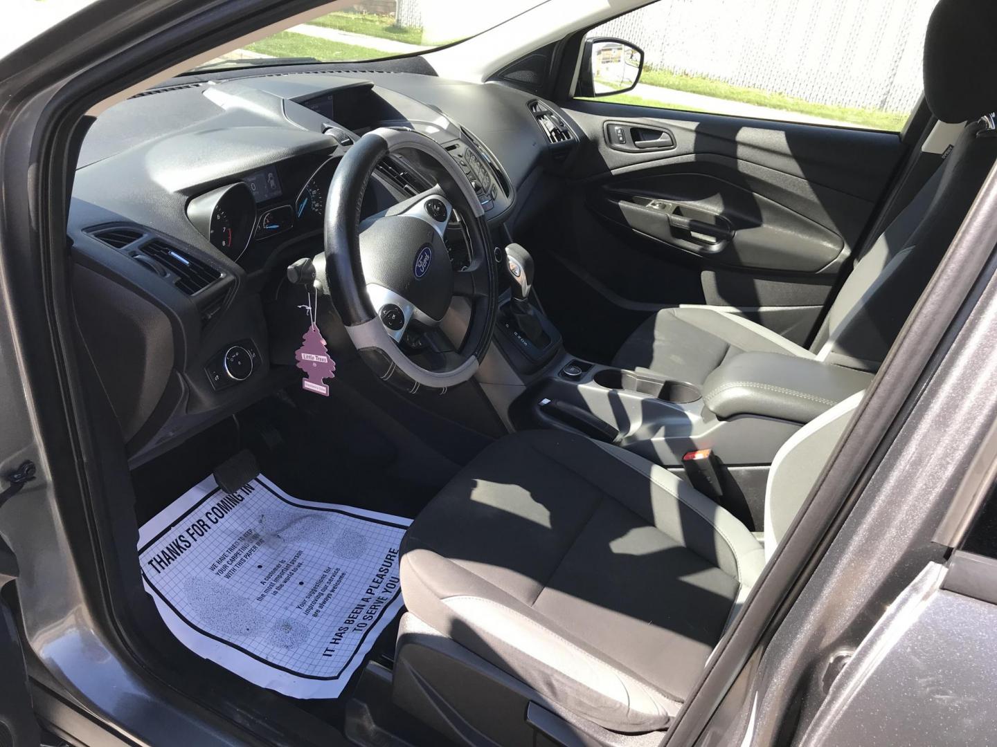 2014 Gray /Gray Ford Escape S FWD (1FMCU0F72EU) with an 2.5L L4 DOHC 16V engine, 6-Speed Automatic transmission, located at 577 Chester Pike, Prospect Park, PA, 19076, (610) 237-1015, 39.886154, -75.302338 - 2014 Ford Escape S: Backup camera, only 121k miles, new PA inspection, great on gas, runs LIKE NEW! This vehicle comes inspected and has been given a bumper to bumper safety check. It is very clean, reliable, and well maintained. We offer a unique pay plan that is known for being the easiest and - Photo#7