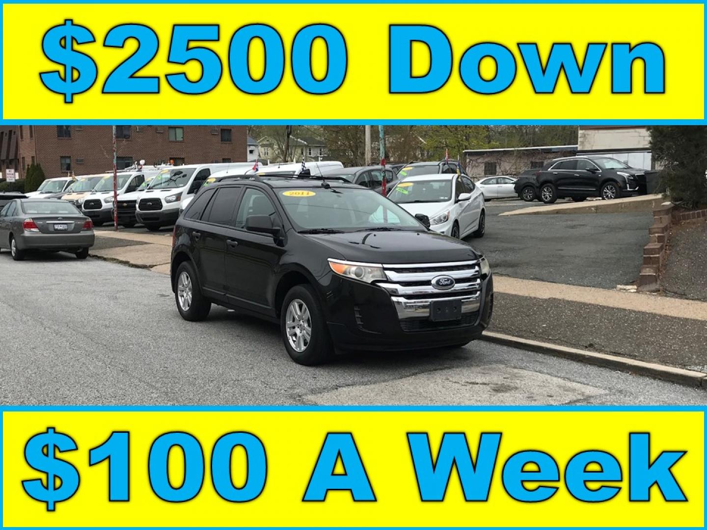 2011 Black /Black Ford Edge SE (2FMDK3GC0BB) with an 3.5L V6 DOHC 24V engine, 6-Speed Automatic transmission, located at 577 Chester Pike, Prospect Park, PA, 19076, (610) 237-1015, 39.886154, -75.302338 - 2011 Ford Edge: Only 112k miles, new PA inspection, SUPER CLEAN, runs LIKE NEW! This vehicle comes inspected and has been given a bumper to bumper safety check. It is very clean, reliable, and well maintained. We offer a unique pay plan that is known for being the easiest and fastest financing op - Photo#0