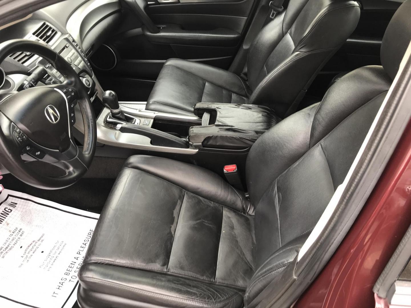 2010 Maroon /Black Acura TL 5-Speed AT (19UUA8F21AA) with an 3.5L V6 SOHC 24V engine, 5-Speed Automatic transmission, located at 577 Chester Pike, Prospect Park, PA, 19076, (610) 237-1015, 39.886154, -75.302338 - 2010 Acura TL: Sunroof, new PA inspection, black leather interior, fully loaded, runs LIKE NEW! This vehicle comes inspected and has been given a bumper to bumper safety check. It is very clean, reliable, and well maintained. We offer a unique pay plan that is known for being the easiest and fast - Photo#9