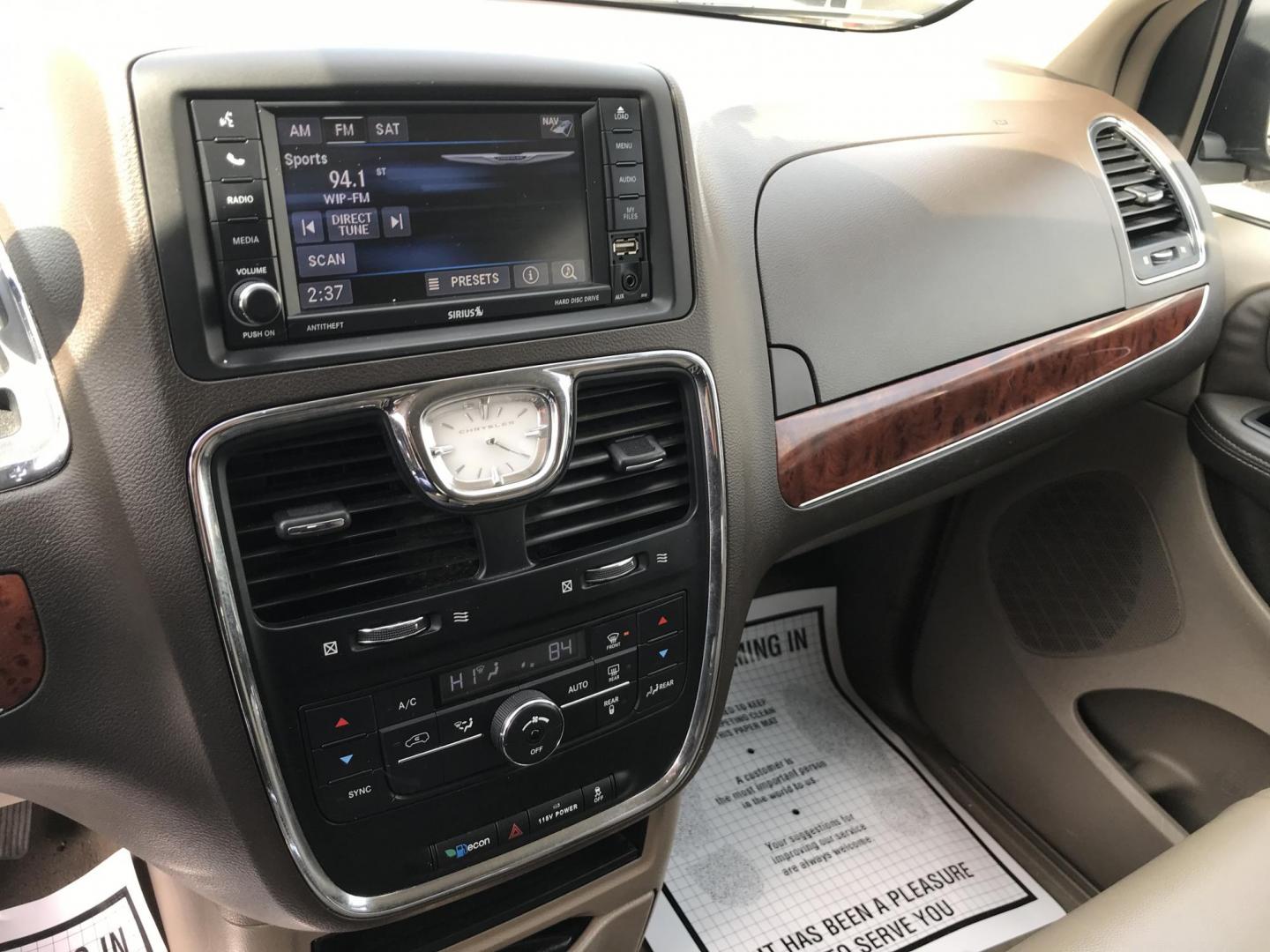 2014 Blue /Tan Chrysler Town & Country Touring (2C4RC1BG8ER) with an 3.6L V6 DOHC 24V engine, 6-Speed Automatic transmission, located at 577 Chester Pike, Prospect Park, PA, 19076, (610) 237-1015, 39.886154, -75.302338 - 2014 Chrysler Town & Country Touring: DVD Player, backup camera, stow & go seating, new PA inspection, SUPER CLEAN, runs LIKE NEW! This vehicle comes inspected and has been given a bumper to bumper safety check. It is very clean, reliable, and well maintained. We offer a unique pay plan that is k - Photo#11