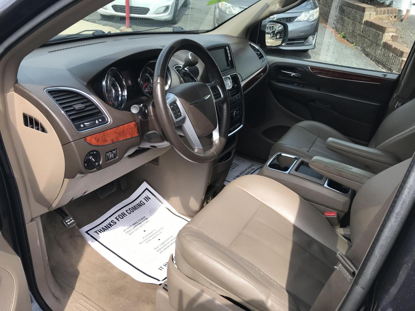 2014 Blue /Tan Chrysler Town & Country Touring (2C4RC1BG8ER) with an 3.6L V6 DOHC 24V engine, 6-Speed Automatic transmission, located at 577 Chester Pike, Prospect Park, PA, 19076, (610) 237-1015, 39.886154, -75.302338 - 2014 Chrysler Town & Country Touring: DVD Player, backup camera, stow & go seating, new PA inspection, SUPER CLEAN, runs LIKE NEW! This vehicle comes inspected and has been given a bumper to bumper safety check. It is very clean, reliable, and well maintained. We offer a unique pay plan that is k - Photo#7