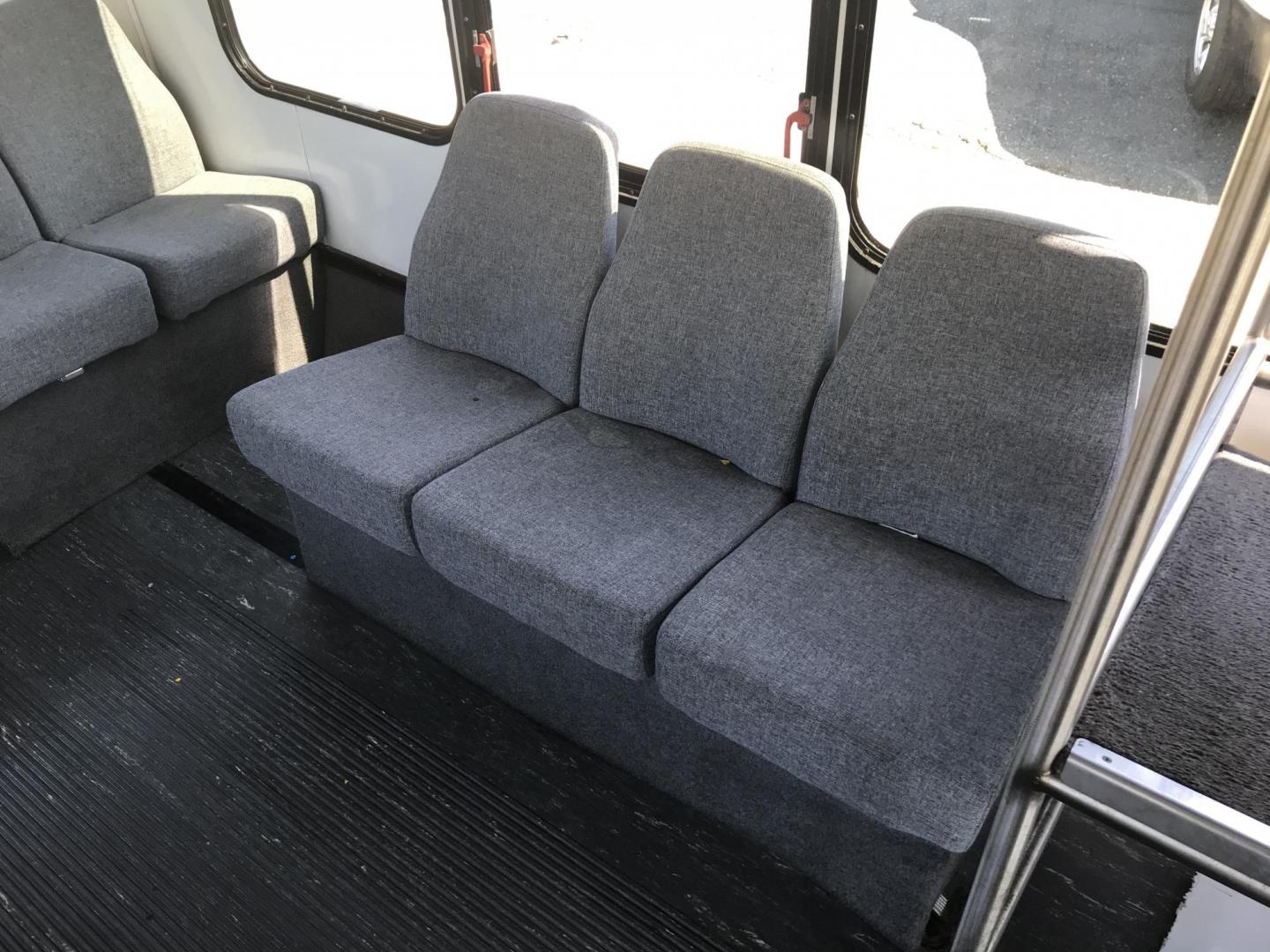 2016 White /Gray Ford Econoline E450 (1FDFE4FS3GD) with an 6.8L V10 SOHC 20V engine, Automatic transmission, located at 577 Chester Pike, Prospect Park, PA, 19076, (610) 237-1015, 39.886154, -75.302338 - 2016 Ford Econoline E-450 Shuttle Bus: 14 passenger seats plus driver, luggage holders, SUPER CLEAN, runs GREAT! - Photo#11