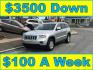 2011 Silver /Gray Jeep Grand Cherokee Laredo 4WD (1J4RR4GG8BC) with an 3.6L V6 DOHC 24V engine, 5-Speed Automatic transmission, located at 577 Chester Pike, Prospect Park, PA, 19076, (610) 237-1015, 39.886154, -75.302338 - Photo#0