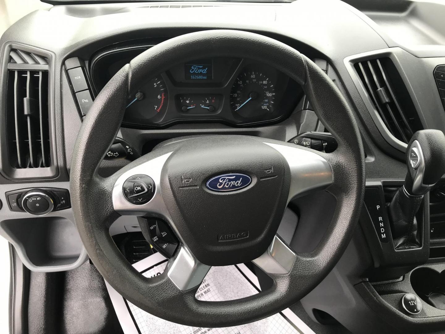 2018 White /Gray Ford Transit 150 Van Low Roof 60/40 Pass. 148-in. WB (1FTYE9ZG6JK) with an 3.5L V6 DOHC 24V engine, 6A transmission, located at 577 Chester Pike, Prospect Park, PA, 19076, (610) 237-1015, 39.886154, -75.302338 - 2018 Ford Transit 150: Ladder racks, shelving, heavy duty partition, no side or rear windows, new PA inspection, FLEET MAINTAINED! This vehicle comes inspected and has been given a bumper to bumper safety check. It is very clean, reliable, and well maintained. We offer a unique pay plan that is k - Photo#11