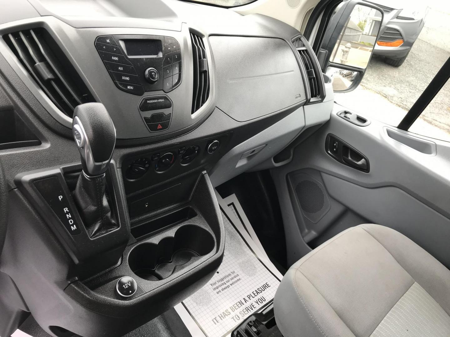 2018 White /Gray Ford Transit 150 Van Low Roof 60/40 Pass. 148-in. WB (1FTYE9ZG6JK) with an 3.5L V6 DOHC 24V engine, 6A transmission, located at 577 Chester Pike, Prospect Park, PA, 19076, (610) 237-1015, 39.886154, -75.302338 - 2018 Ford Transit 150: Ladder racks, shelving, heavy duty partition, no side or rear windows, new PA inspection, FLEET MAINTAINED! This vehicle comes inspected and has been given a bumper to bumper safety check. It is very clean, reliable, and well maintained. We offer a unique pay plan that is k - Photo#12