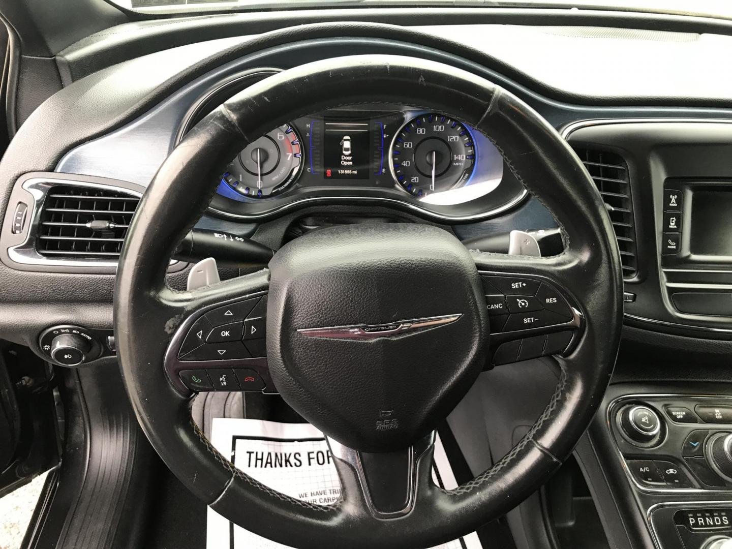 2015 Black /Black Chrysler 200 S (1C3CCCBB3FN) with an 2.4L L4 DOHC 16V engine, 9-Speed Automatic transmission, located at 577 Chester Pike, Prospect Park, PA, 19076, (610) 237-1015, 39.886154, -75.302338 - Photo#12