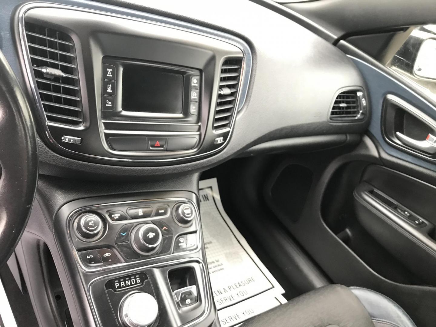 2015 Black /Black Chrysler 200 S (1C3CCCBB3FN) with an 2.4L L4 DOHC 16V engine, 9-Speed Automatic transmission, located at 577 Chester Pike, Prospect Park, PA, 19076, (610) 237-1015, 39.886154, -75.302338 - Photo#13