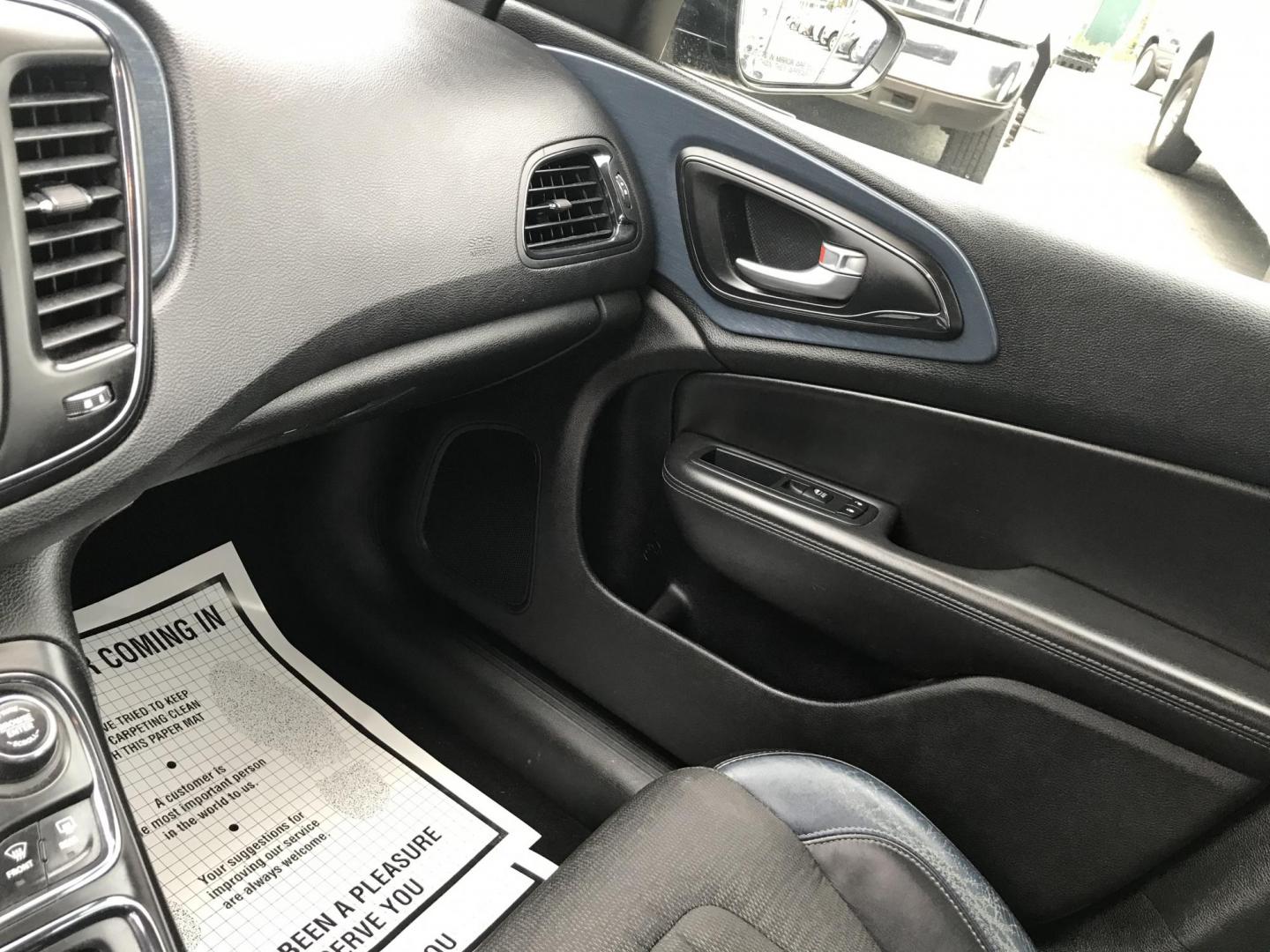2015 Black /Black Chrysler 200 S (1C3CCCBB3FN) with an 2.4L L4 DOHC 16V engine, 9-Speed Automatic transmission, located at 577 Chester Pike, Prospect Park, PA, 19076, (610) 237-1015, 39.886154, -75.302338 - Photo#16