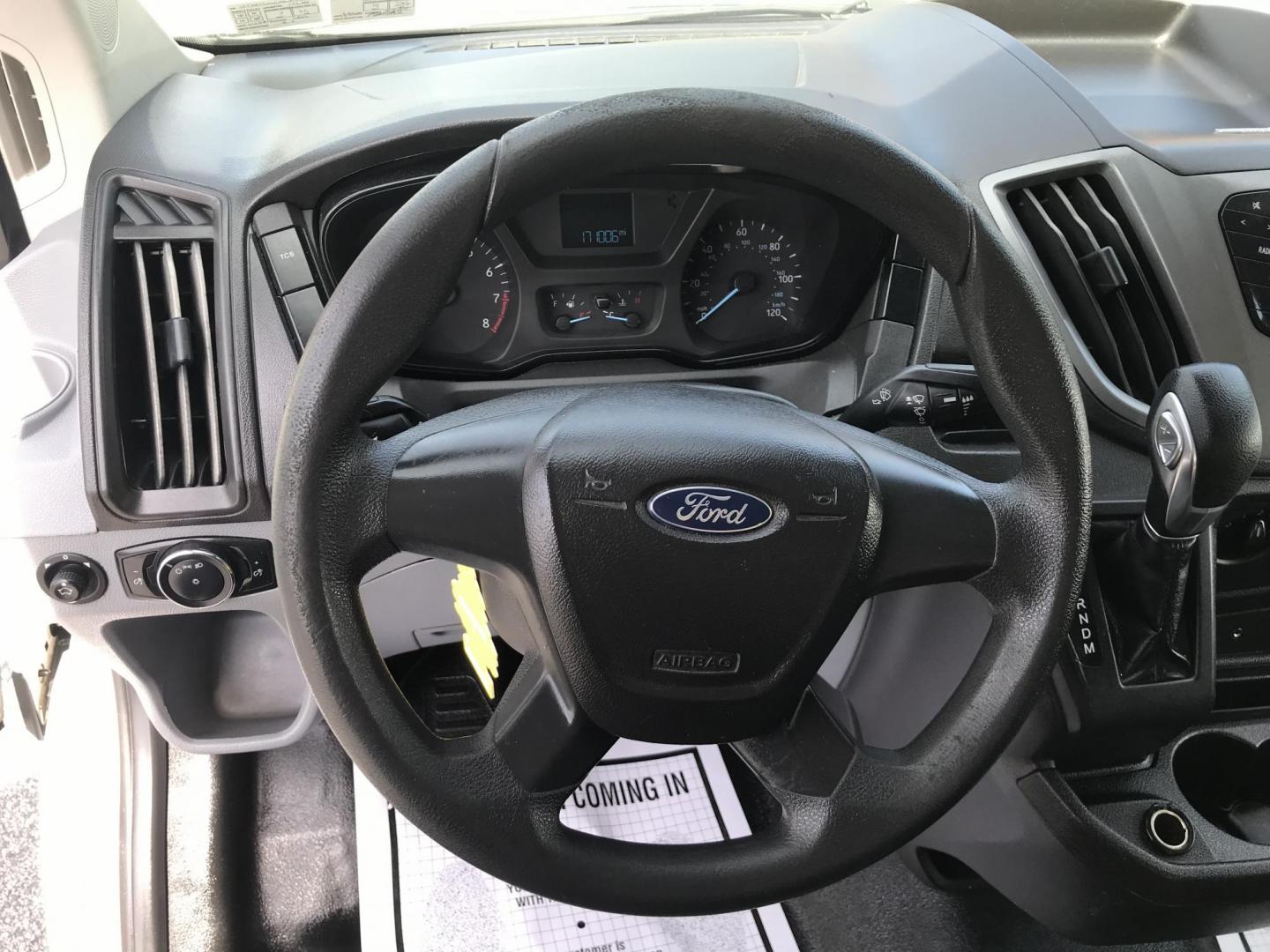 2017 White /Gray Ford Transit 250 Van Low Roof 60/40 Pass.130-in. WB (1FTYR1ZM6HK) with an 3.7L V6 DOHC 24V engine, 6A transmission, located at 577 Chester Pike, Prospect Park, PA, 19076, (610) 237-1015, 39.886154, -75.302338 - Photo#11