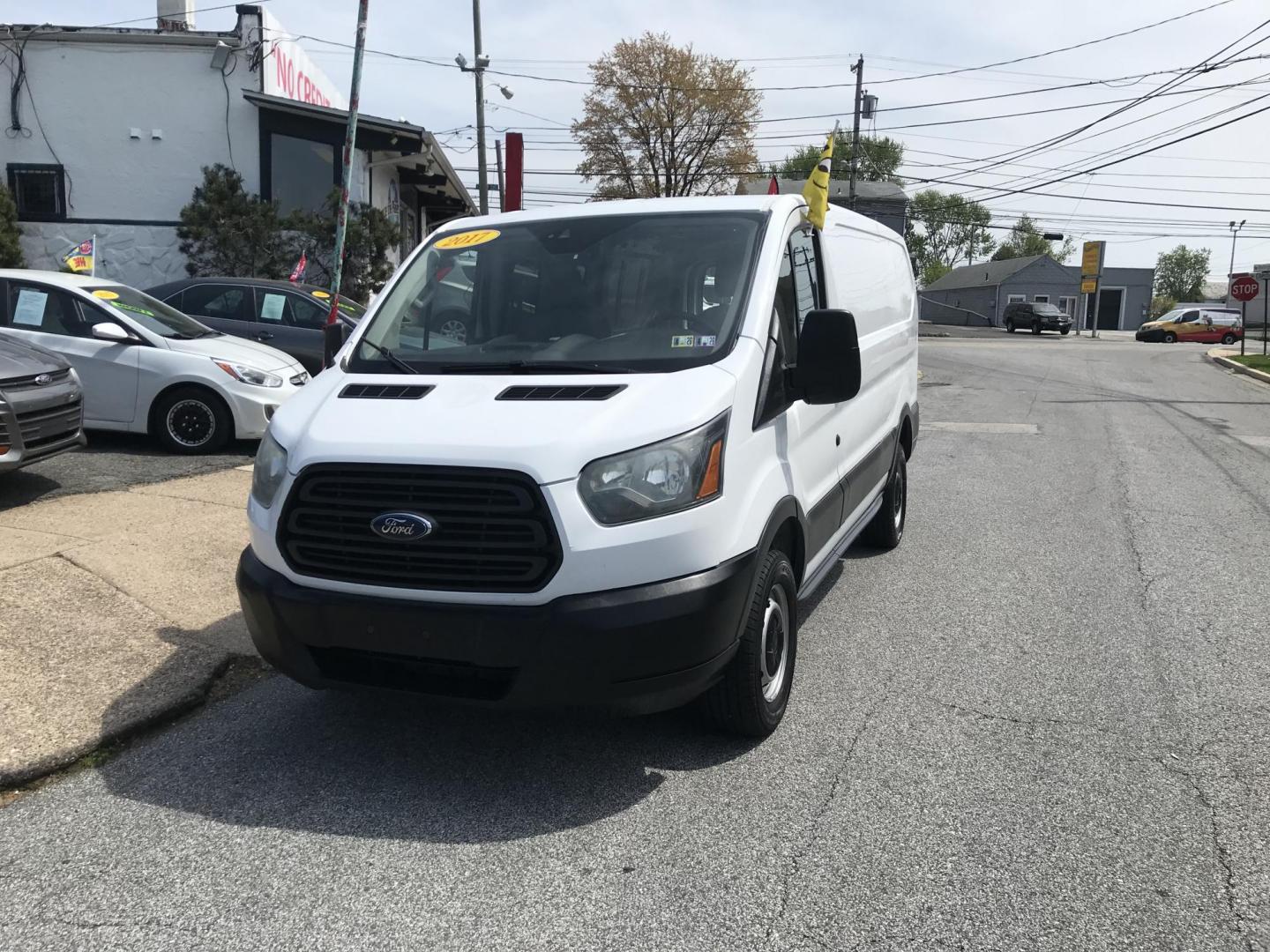 2017 White /Gray Ford Transit 250 Van Low Roof 60/40 Pass.130-in. WB (1FTYR1ZM1HK) with an 3.7L V6 DOHC 24V engine, 6A transmission, located at 577 Chester Pike, Prospect Park, PA, 19076, (610) 237-1015, 39.886154, -75.302338 - 2017 Ford Transit 250: Backup camera, new PA inspection, FLEET MAINTAINED, runs LIKE NEW! This vehicle comes inspected and has been given a bumper to bumper safety check. It is very clean, reliable, and well maintained. We offer a unique pay plan that is known for being the easiest and fastest fi - Photo#2
