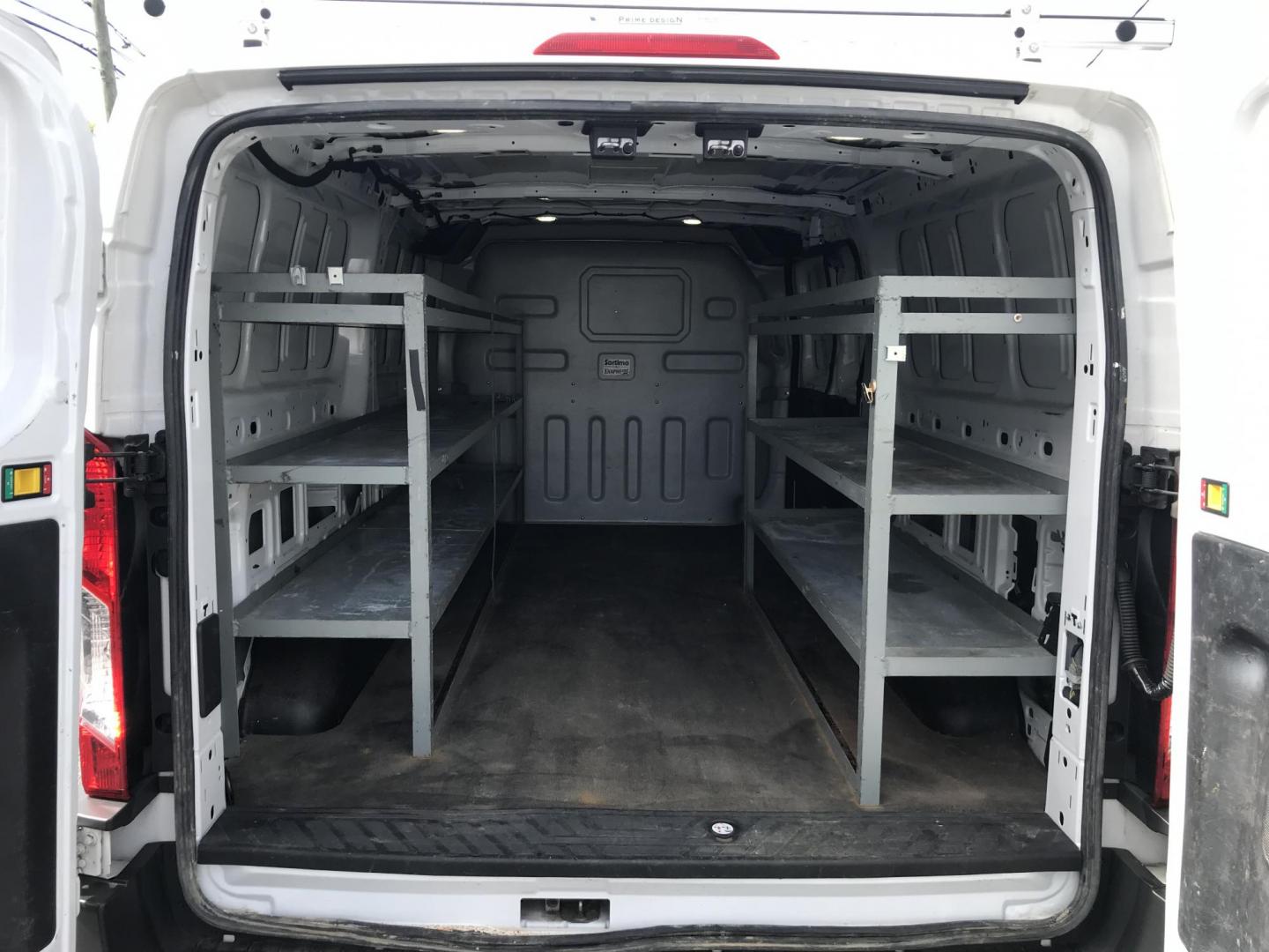 2017 White /Gray Ford Transit 150 Van Low Roof 60/40 Pass. 148-in. WB (1FTYE9ZG2HK) with an 3.5L V6 DOHC 24V engine, 6A transmission, located at 577 Chester Pike, Prospect Park, PA, 19076, (610) 237-1015, 39.886154, -75.302338 - 2017 Ford Transit 150 Extended Body: Ladder racks, shelving, backup camera, partition, FLEET MAINTAINED, runs LIKE NEW! This vehicle comes inspected and has been given a bumper to bumper safety check. It is very clean, reliable, and well maintained. We offer a unique pay plan that is known for be - Photo#15
